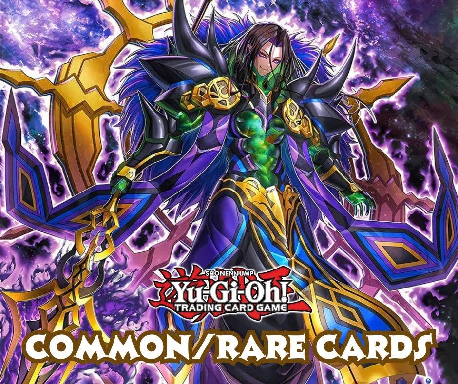 rare common yugioh cards Yugioh Loose Cards Lot- 140 Common Cards + 10 Rare or above Trading Cards |  Includes Card Case |No Rare Duplicates main image 0