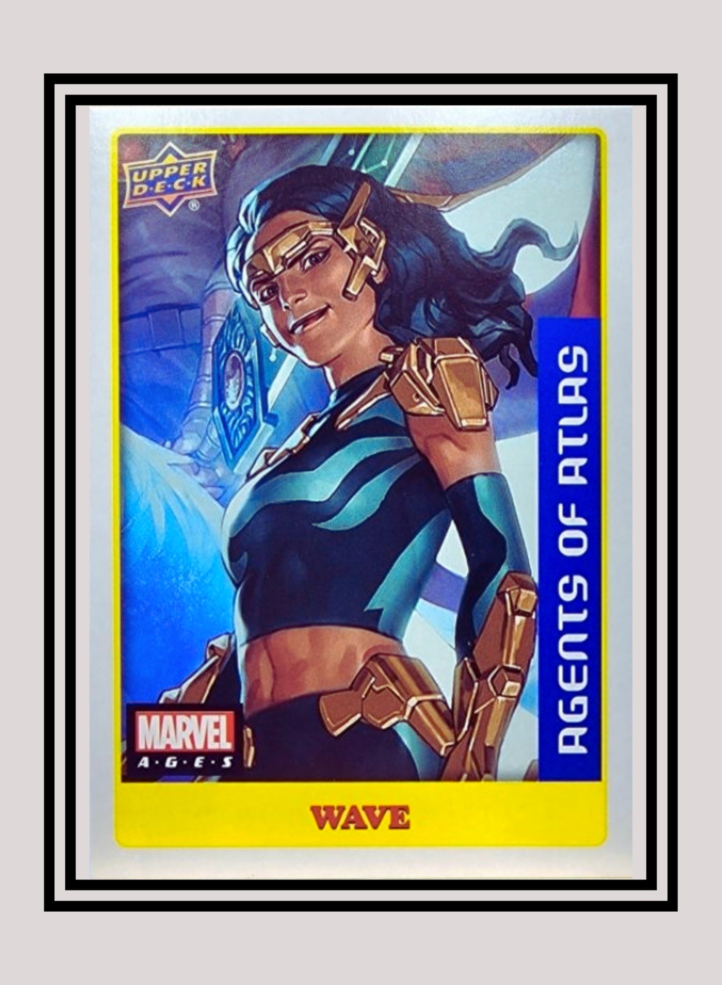 Marvel! 1x Wave - Sticker (#001 - 2020 Upper Deck Marvel Ages)