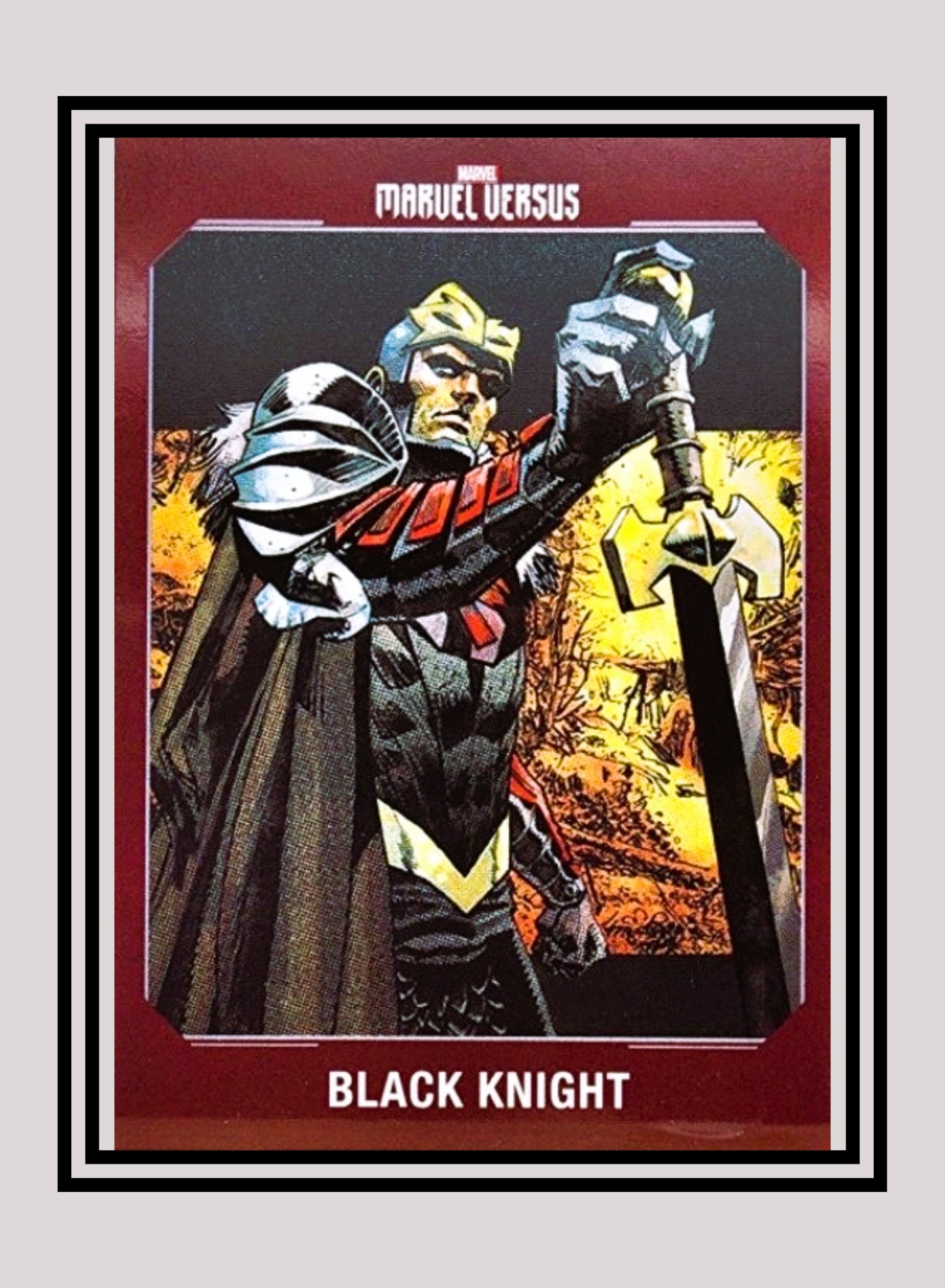Marvel! 1x Black Knight - Base (#005 - 2022 Panini Marvel Versus)