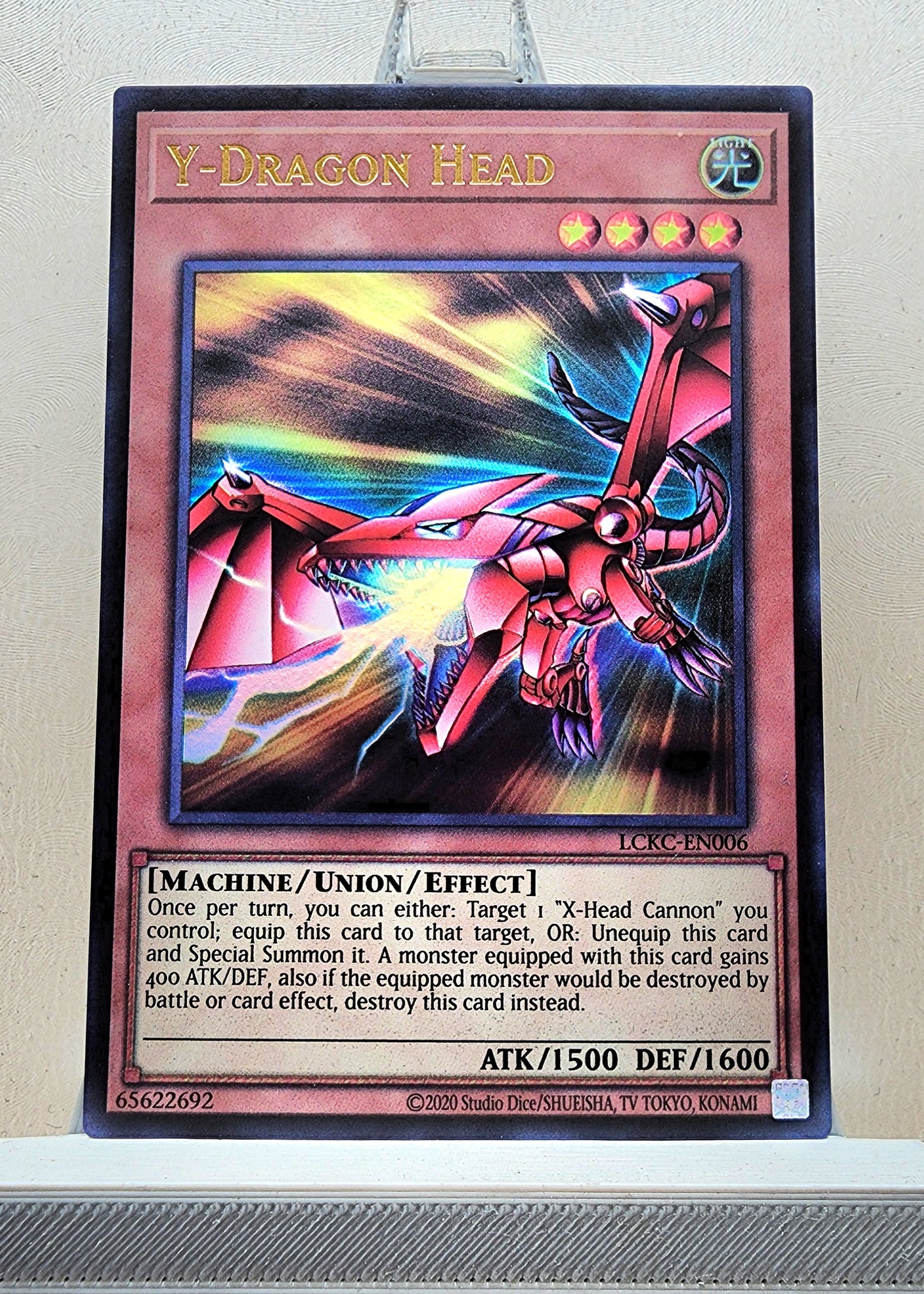 Yugioh! 1x Y-Dragon Head (LCKC - Ultra Rare) Unli Edition