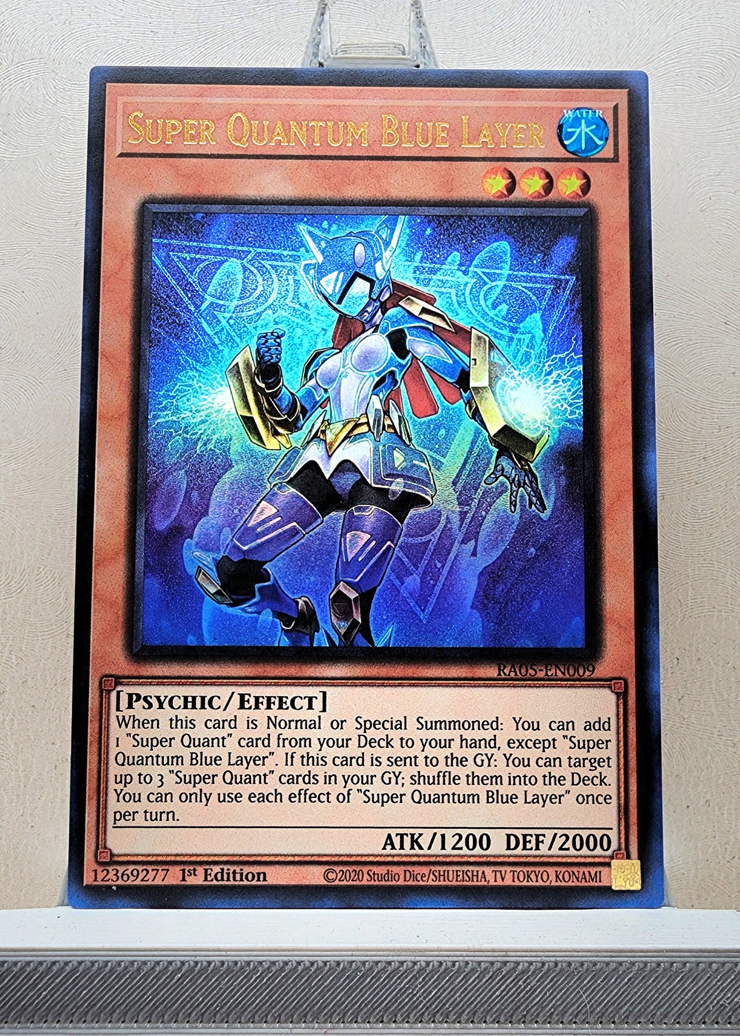 Yugioh! 1x Super Quantum Blue Layer (RA05 - Ultra Rare) 1st Edition