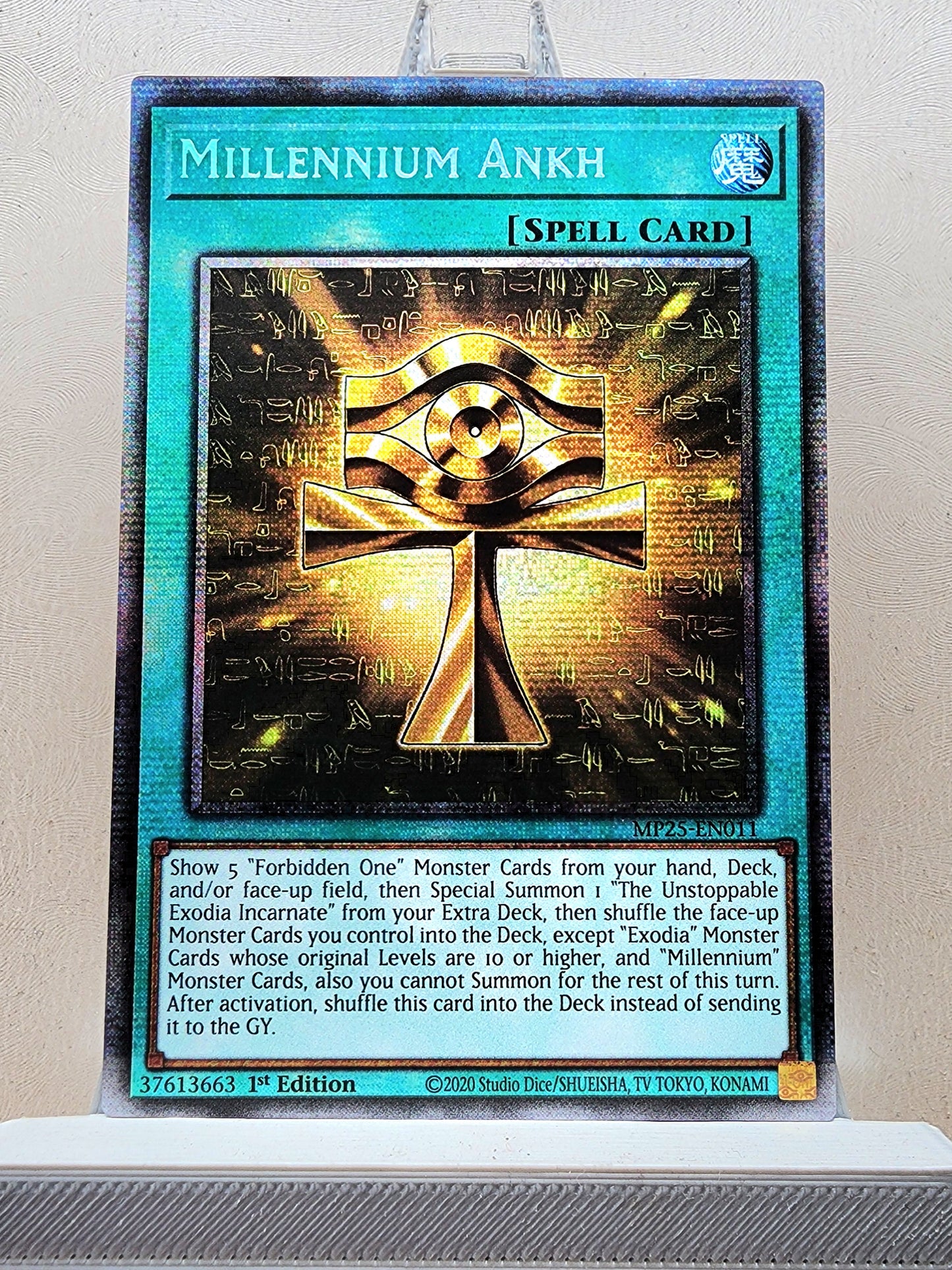 Yugioh! 1x Millennium Ankh (MP25 - Starlight Rare) 1st Edition