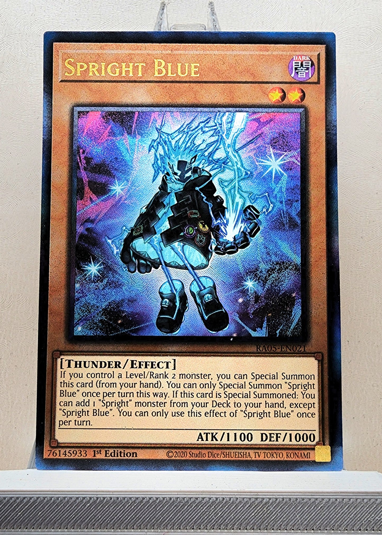 Yugioh! 1x Spright Blue (RA05 - Prismatic Ultimate Rare) 1st Edition