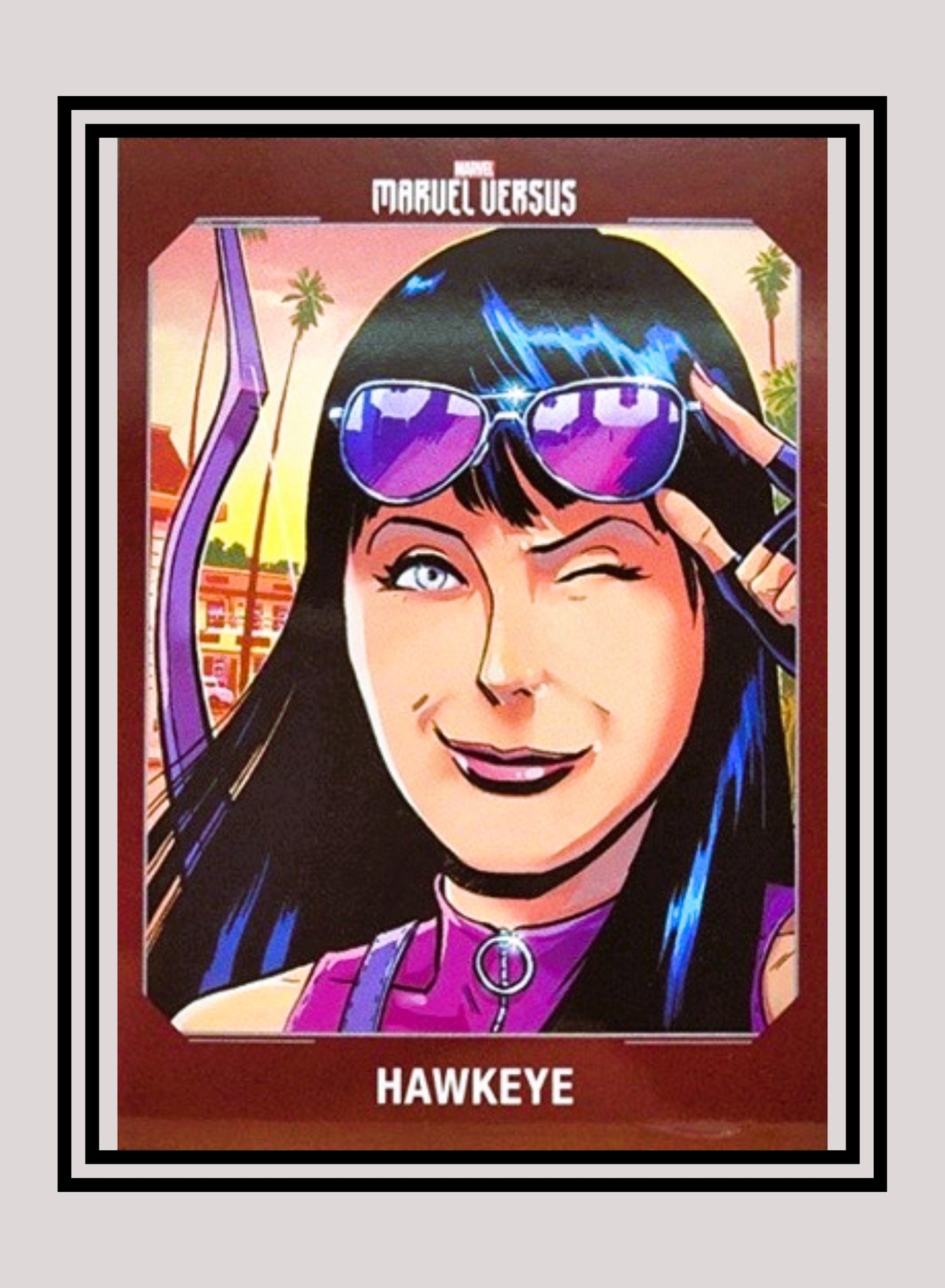 Marvel! 1x Hawkeye - Base (#028 - 2022 Panini Marvel Versus)