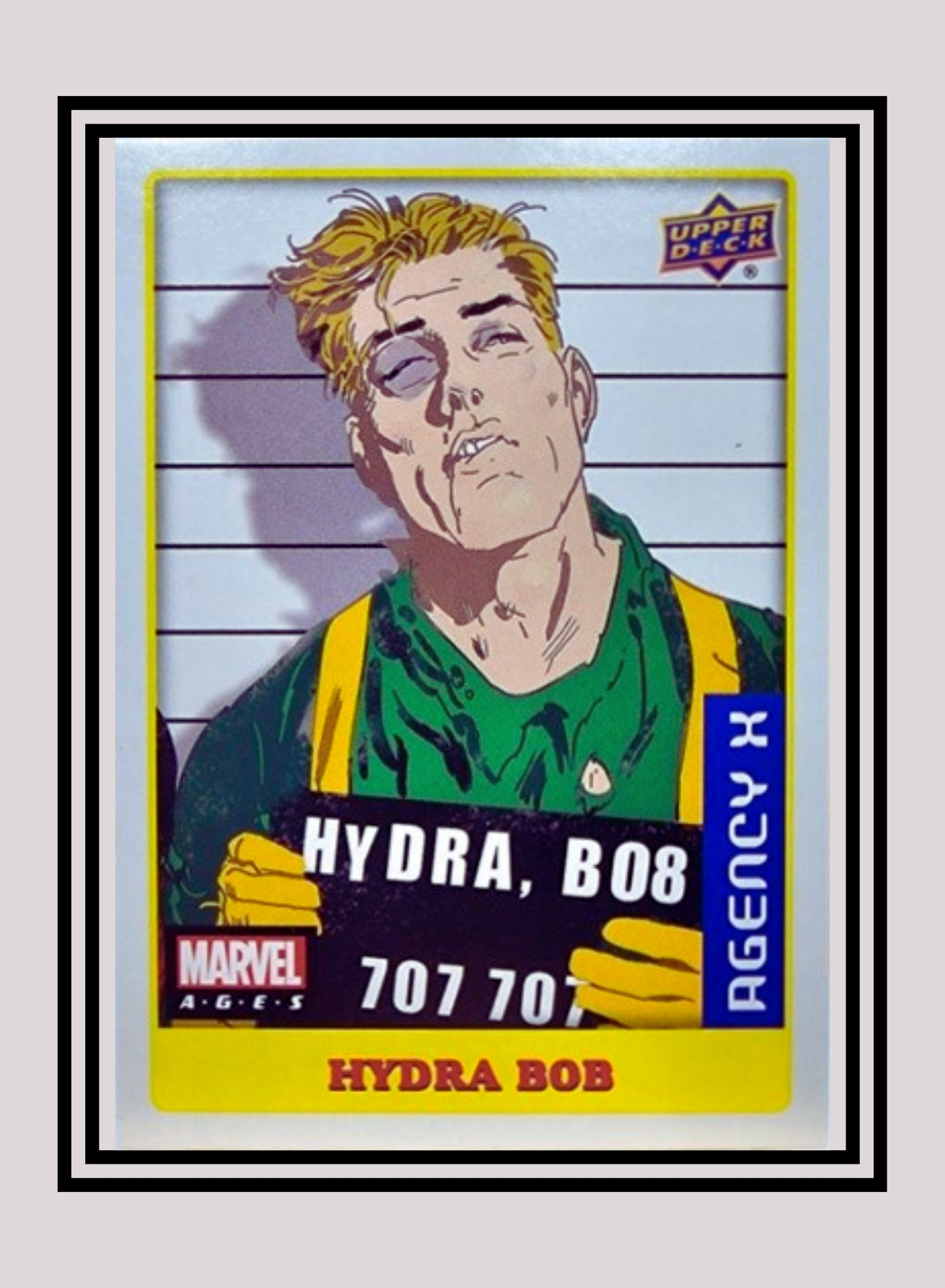 Marvel! 1x Hydra Bob - Sticker (#031 - 2020 Upper Deck Marvel Ages)
