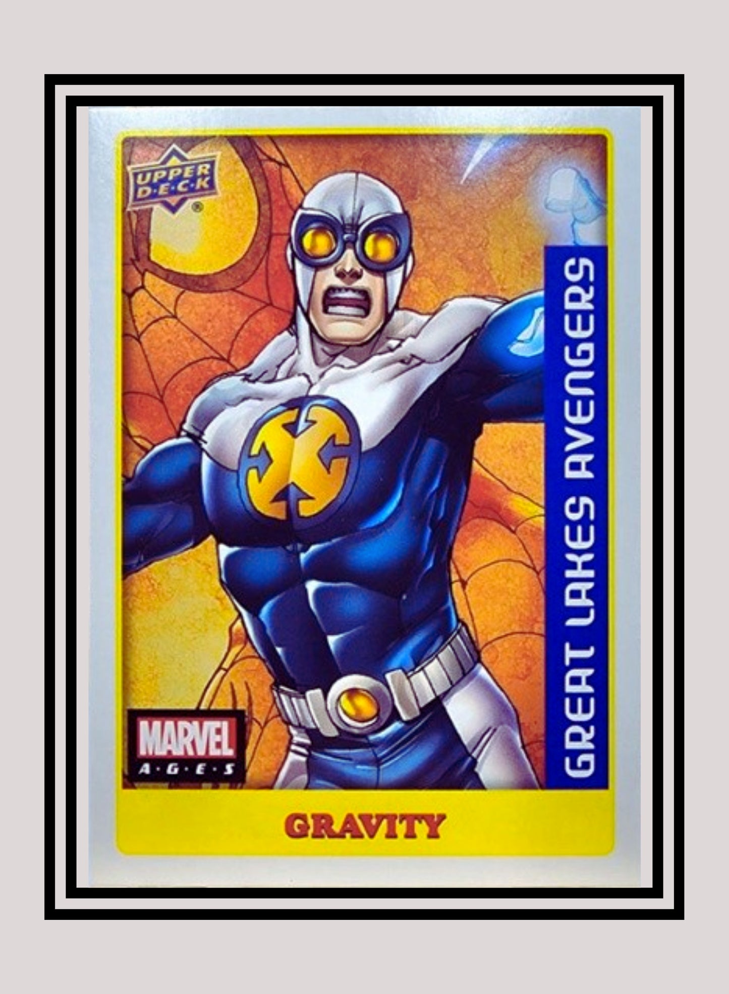 Marvel! 1x Gravity - Sticker (#035 - 2020 Upper Deck Marvel Ages)