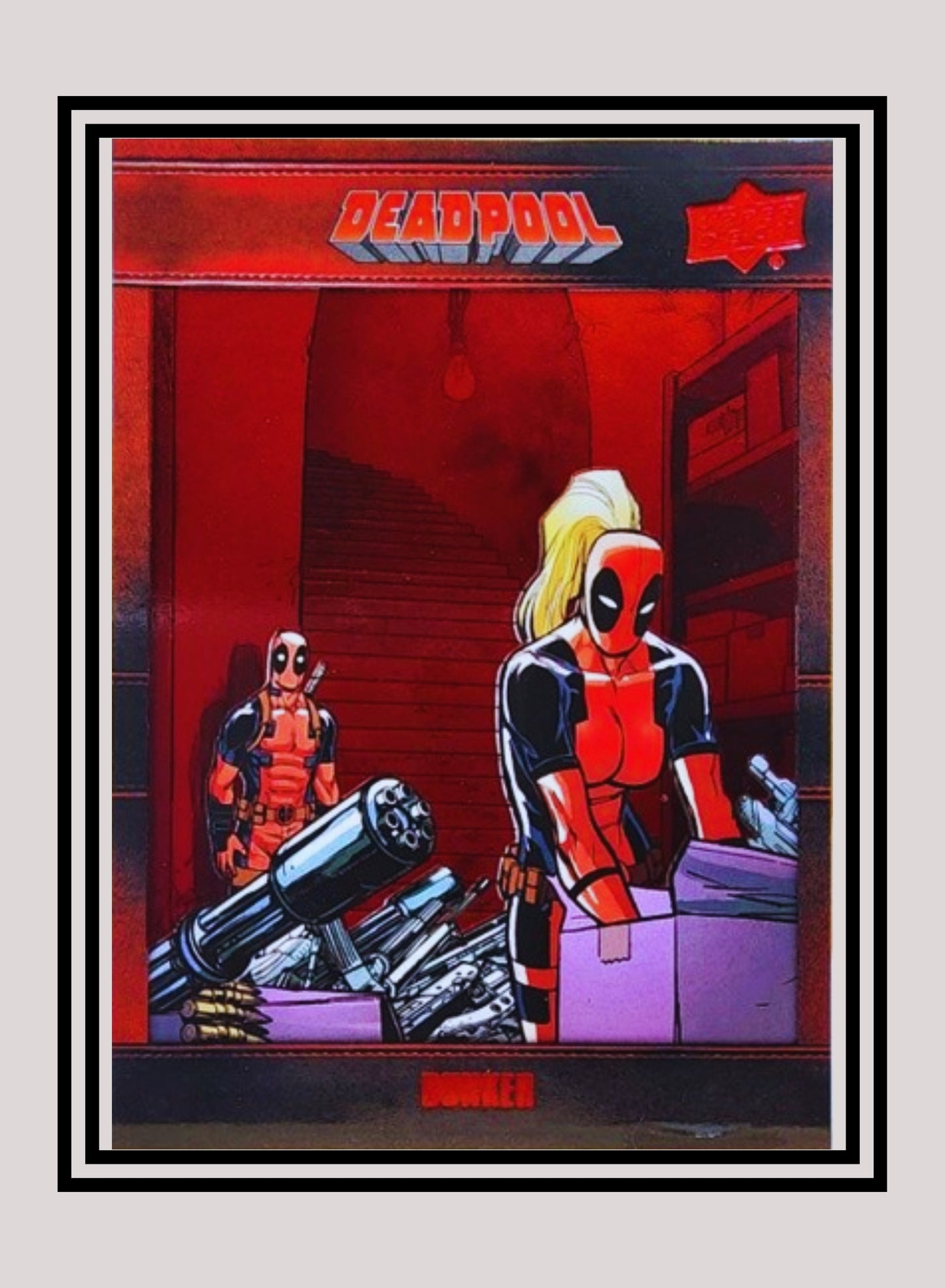 Marvel! 1x Bunker - Base (#036 - 2019 Upper Deck Deadpool)