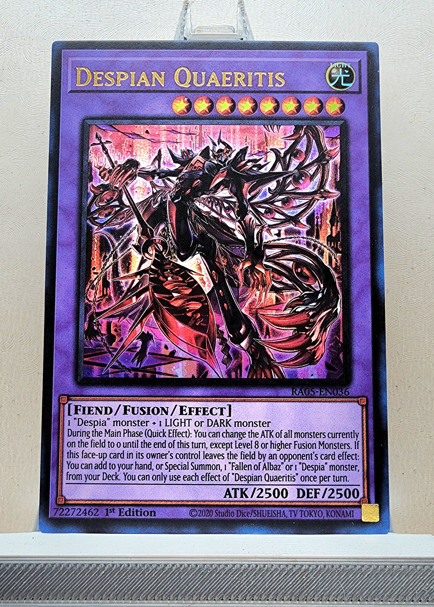 Yugioh! 1x Despian Quaeritis (RA05 - Ultra Rare) 1st Edition