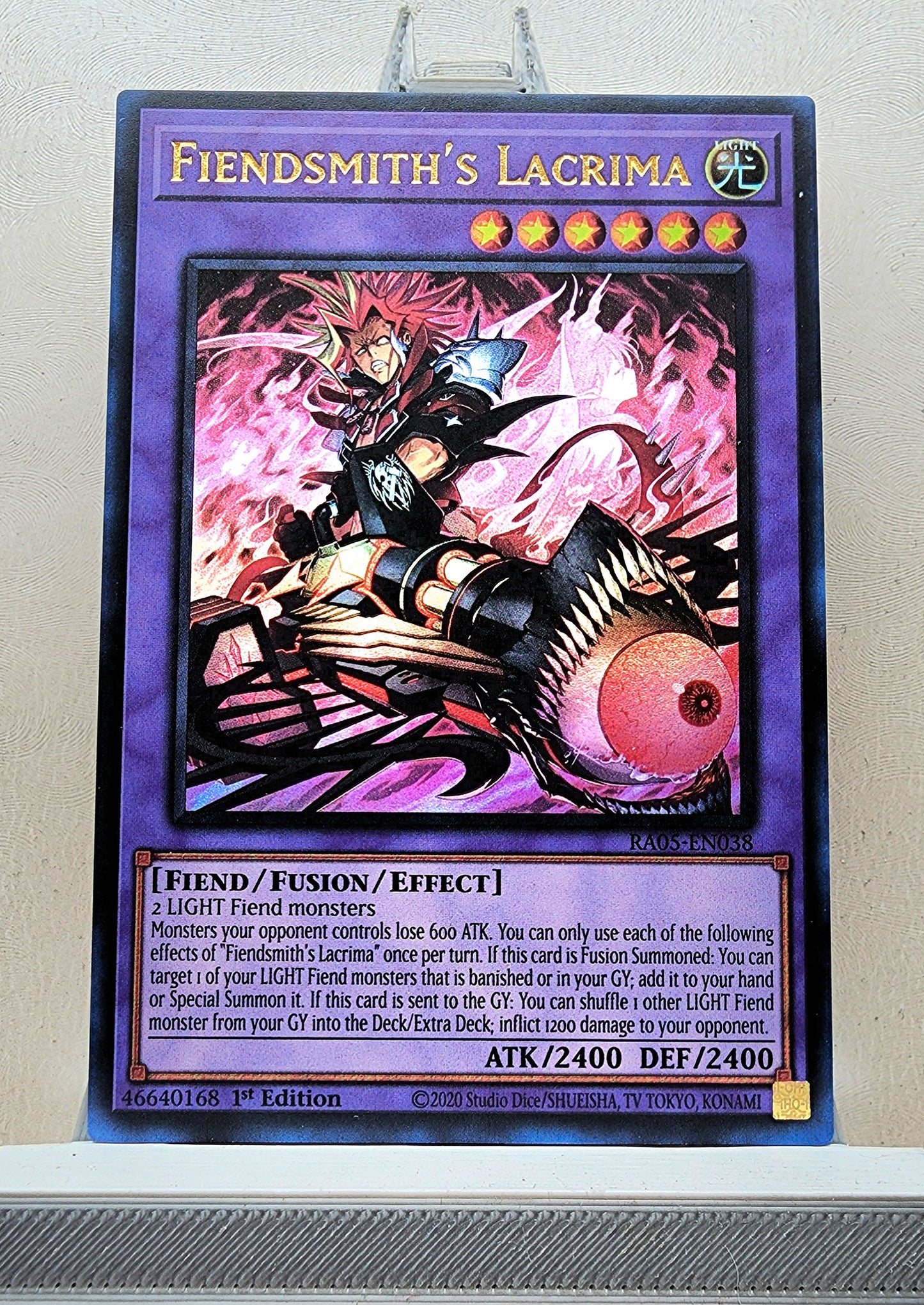 Yugioh! 1x Fiendsmith's Lacrima (RA05 - Ultra Rare) 1st Edition