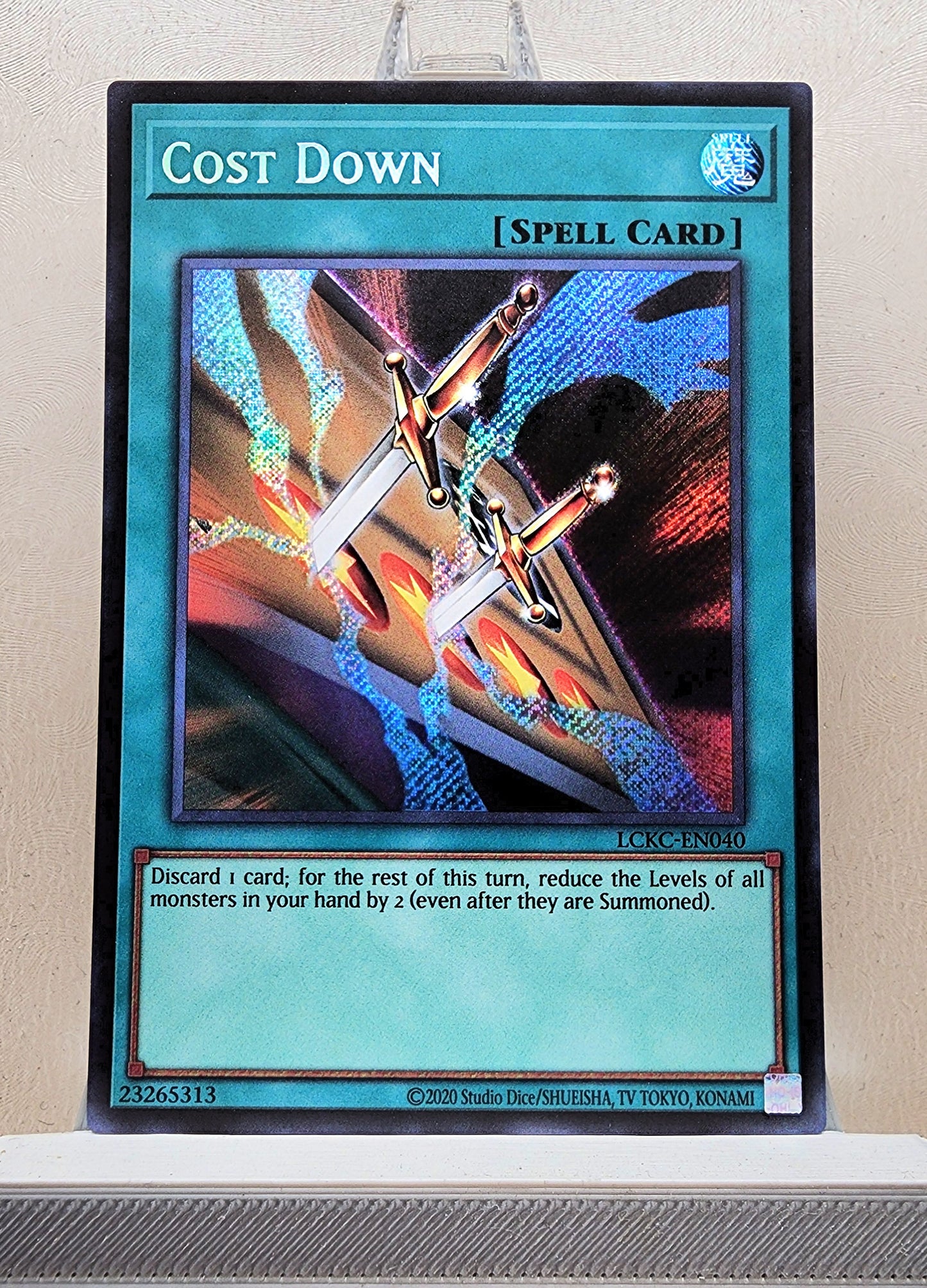 Yugioh! 1x Cost Down (LCKC - Secret Rare) Unli Edition