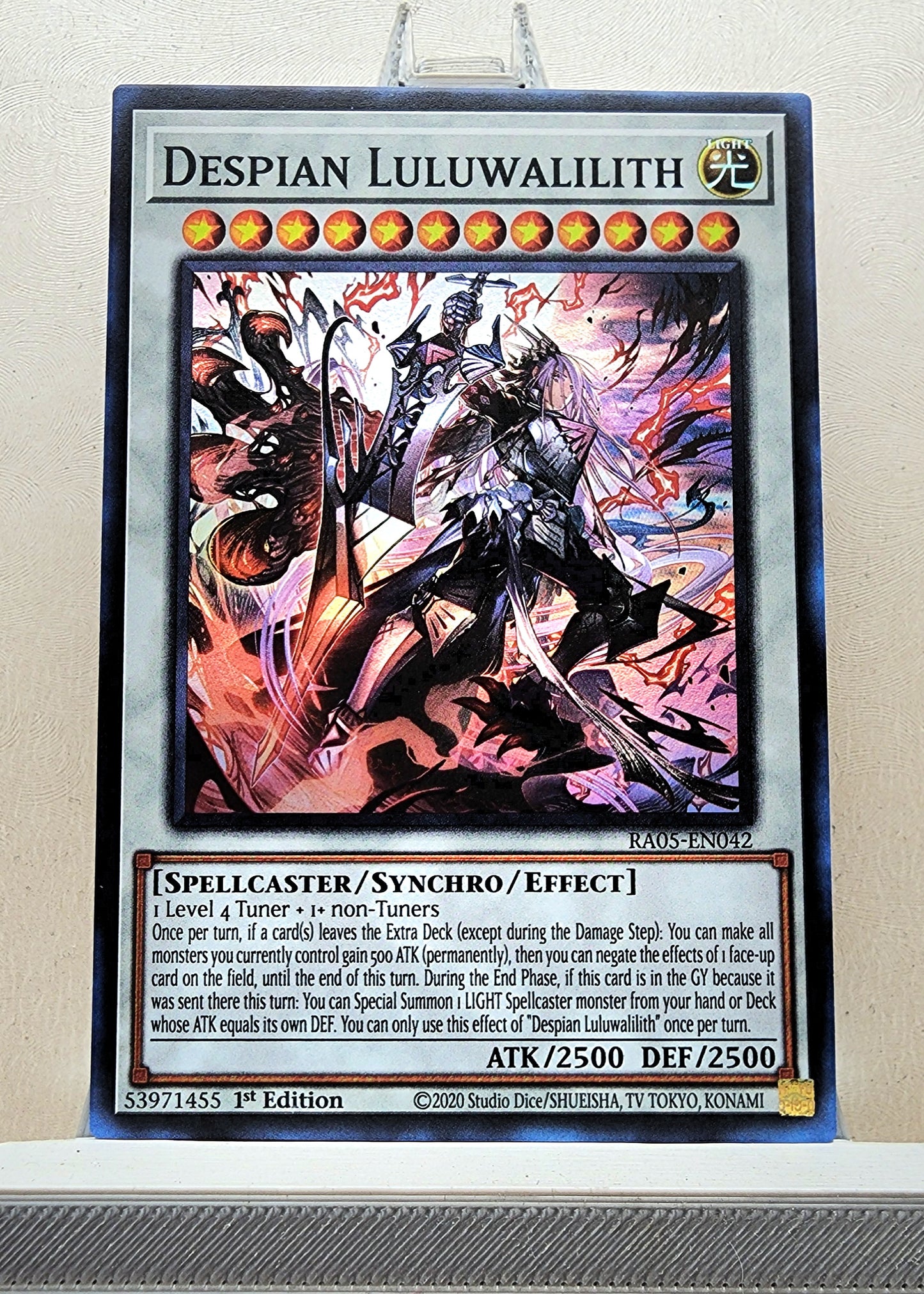Yugioh! 1x Despian Luluwalilith (RA05 - Super Rare) 1st Edition