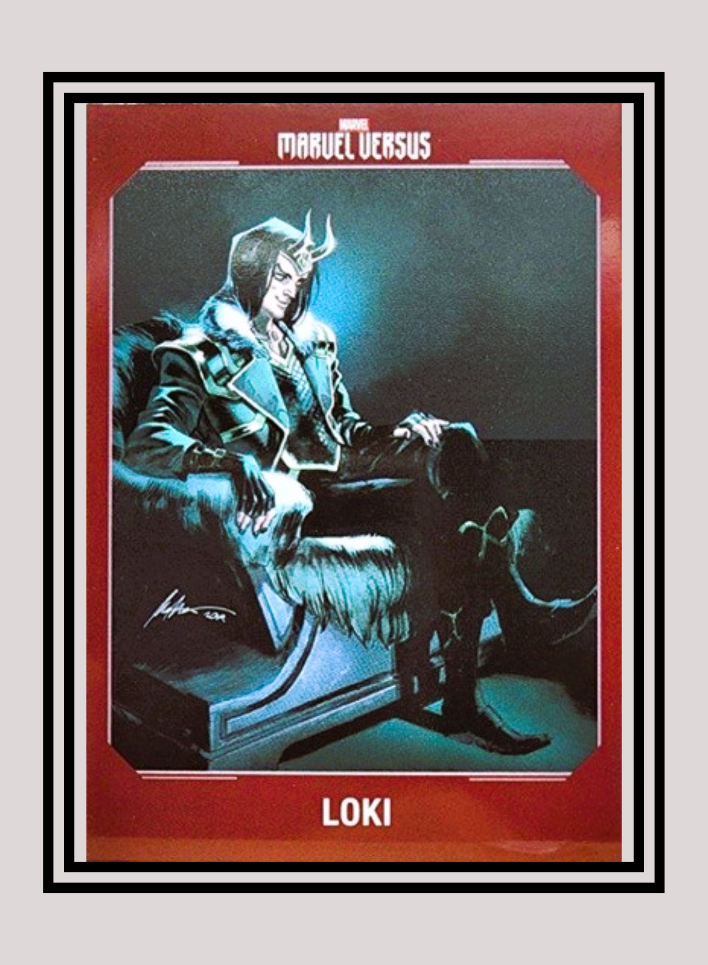 Marvel! 1x Loki - Base (#042 - 2022 Panini Marvel Versus)