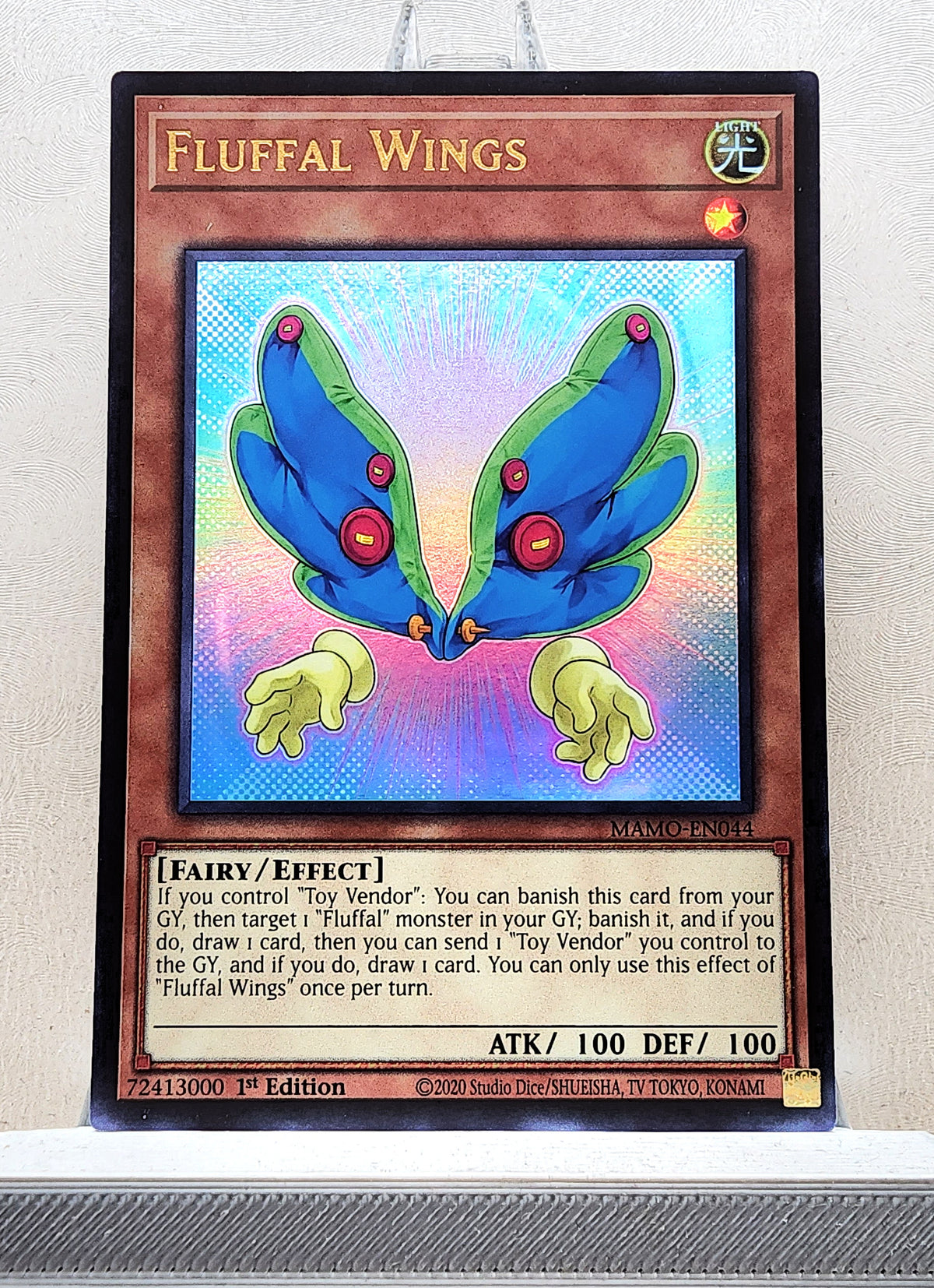 Yugioh! 1x Fluffal Wings (MAMO - Ultra Rare) 1st Edition