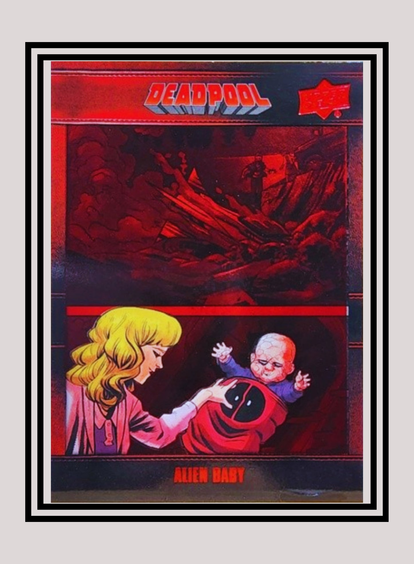 Marvel! 1x Alien Baby - Base (#046 - 2019 Upper Deck Deadpool)