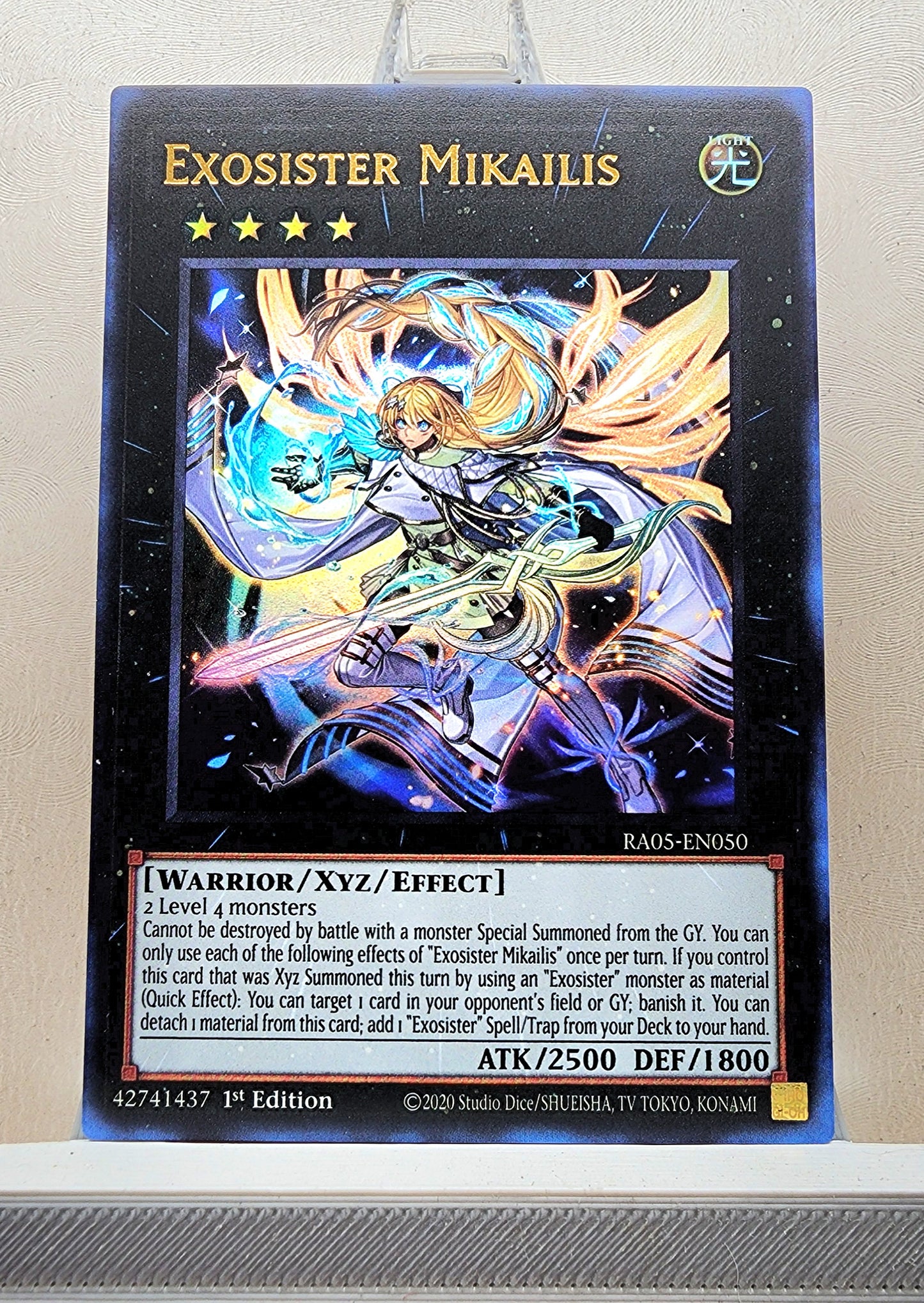 Yugioh! 1x Exosister Mikailis (RA05 - Ultra Rare) 1st Edition