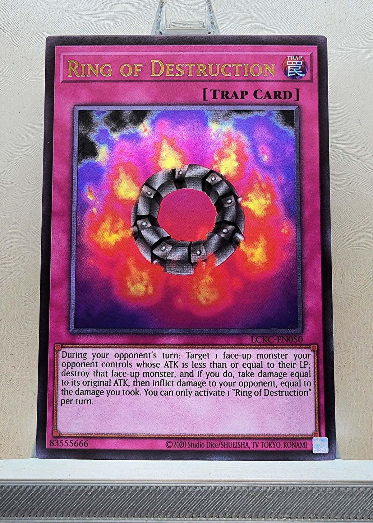 Yugioh! 1x Ring of Destruction (LCKC - Ultra Rare) Unli Edition