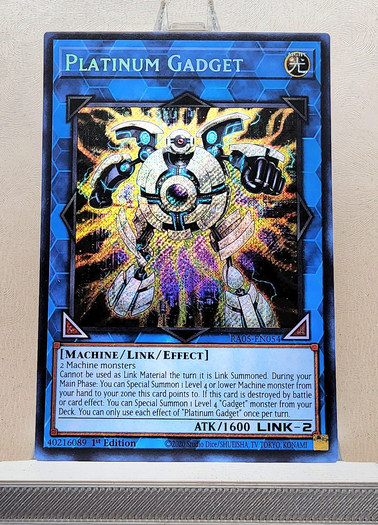 Yugioh! 1x Platinum Gadget (RA05 - Secret Rare) 1st Edition