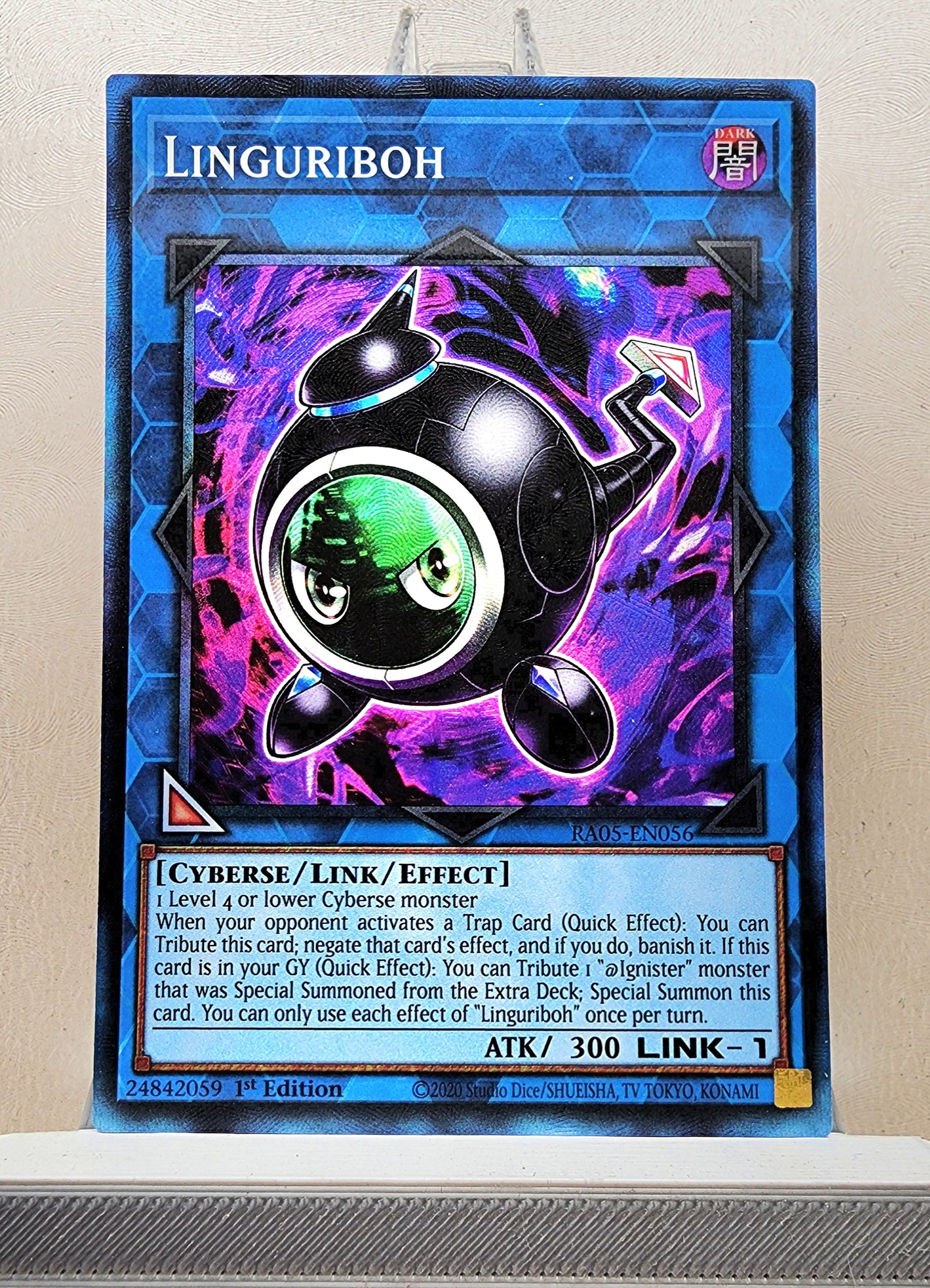 Yugioh! 1x Linguriboh (RA05 - Prismatic Collectors Rare) 1st Edition