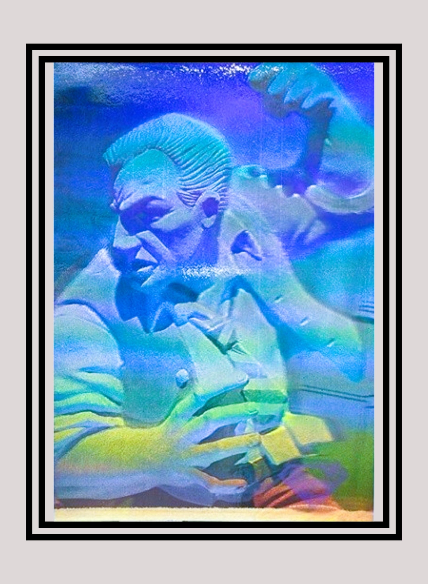 DC! 1x Perry White - Hologram (#06 - 1996 Fleer Superman Hologram Series)