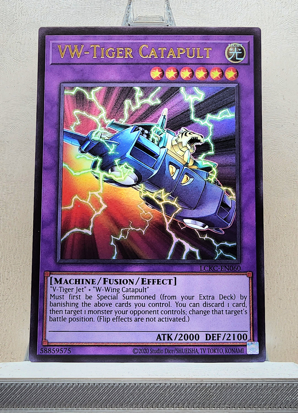 Yugioh! 1x VW-Tiger Catapult (LCKC - Ultra Rare) Unli Edition
