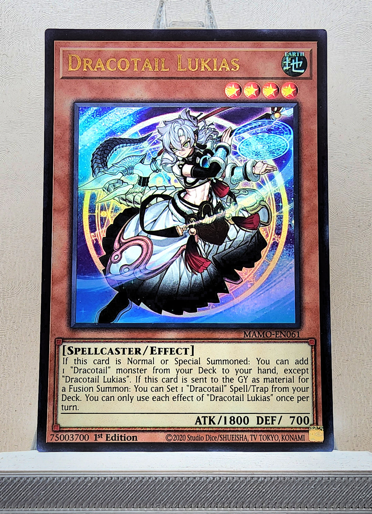 Yugioh! 1x Dracotail Lukias (MAMO - Ultra Rare) 1st Edition