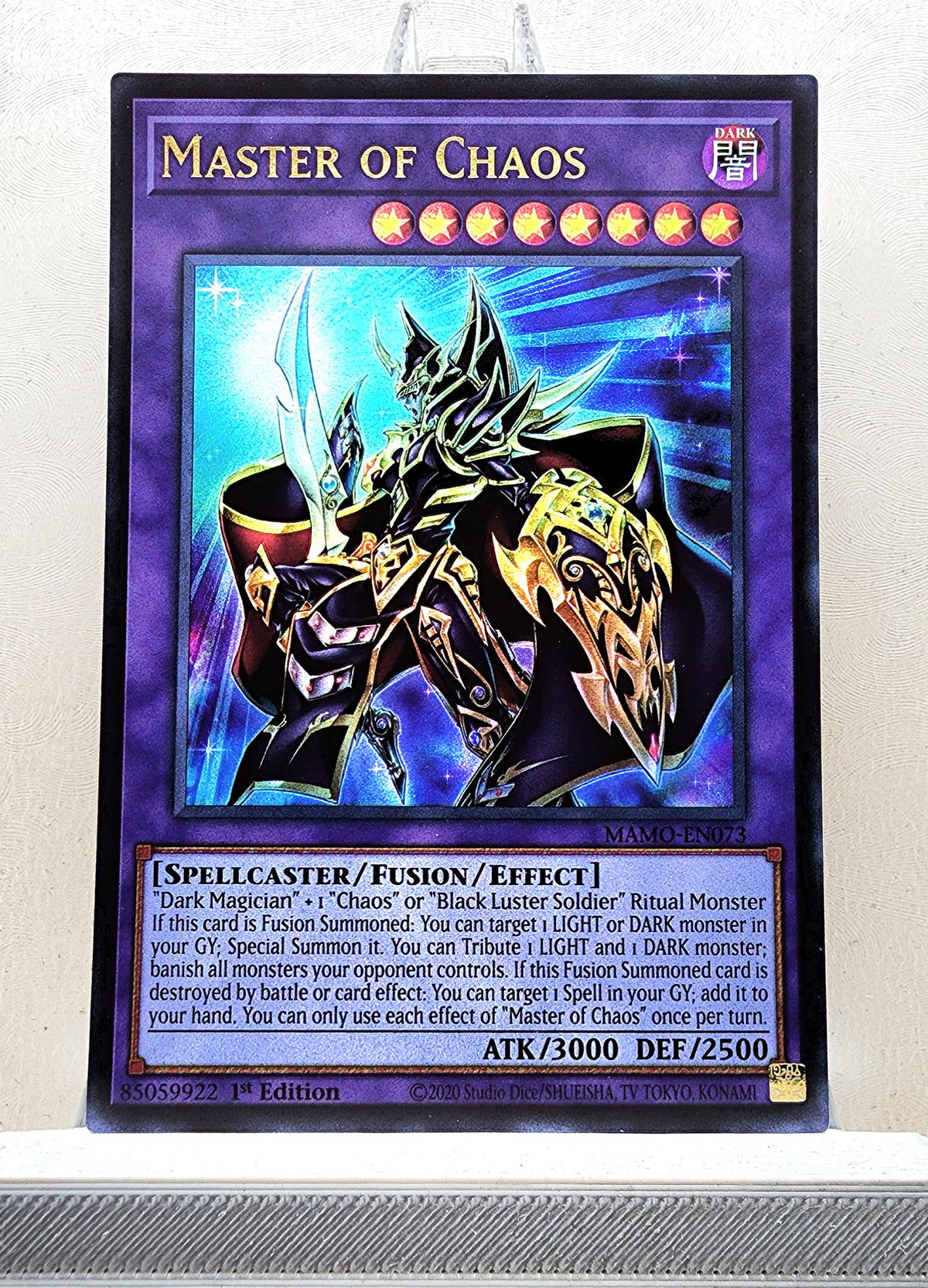Yugioh! 1x Master of Chaos (MAMO - Ultra Rare) 1st Edition