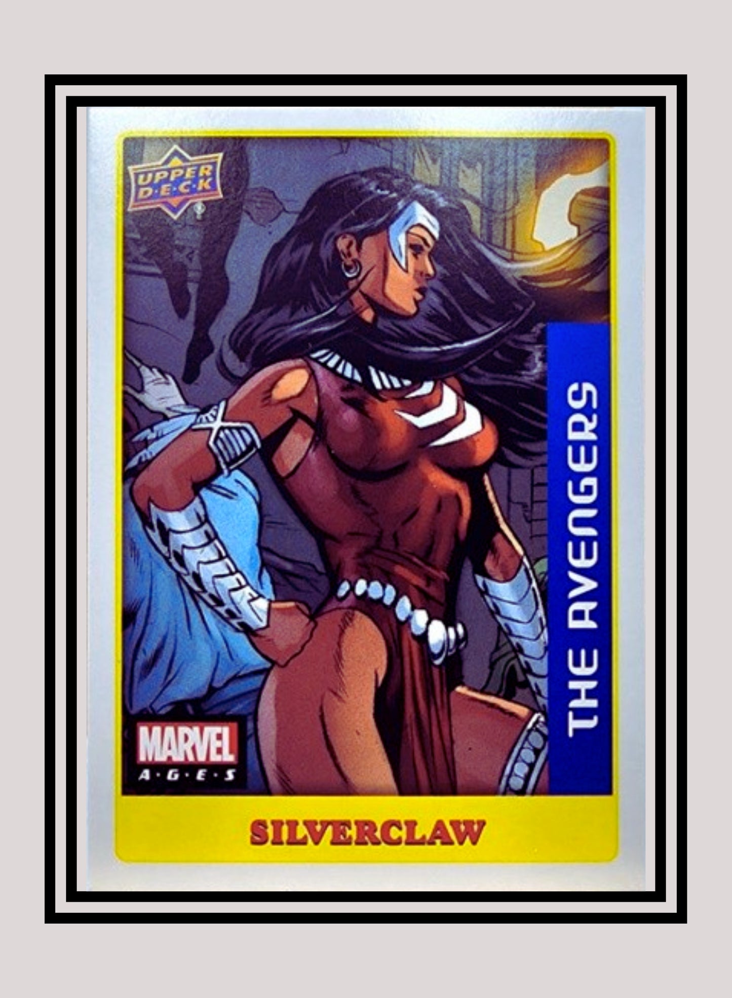 Marvel! 1x Silverclaw - Sticker (#074 - 2020 Upper Deck Marvel Ages)