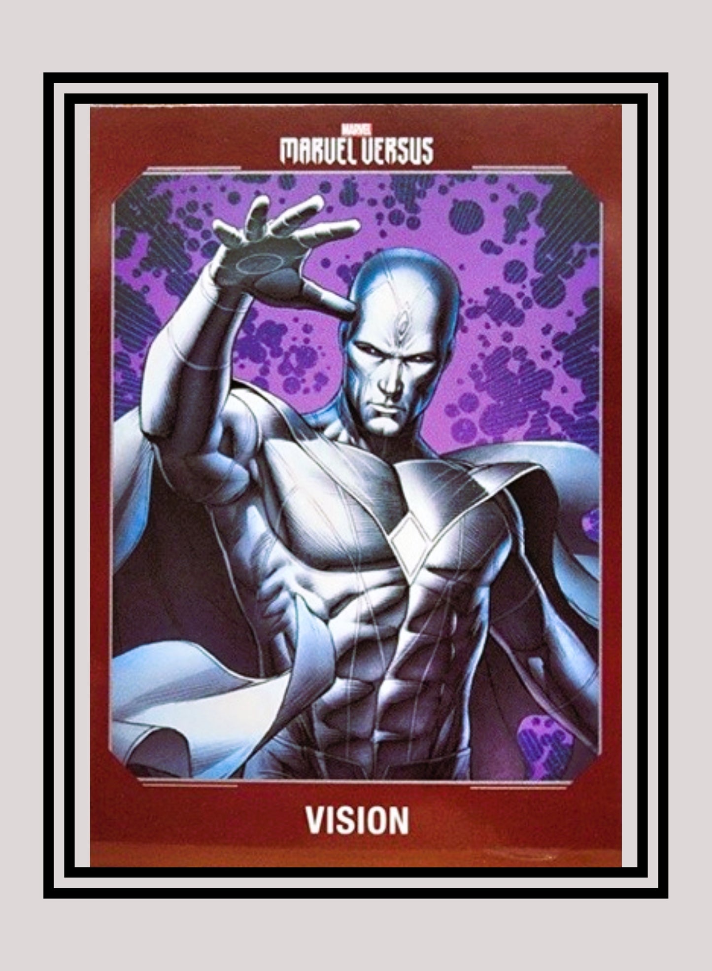 Marvel! 1x Vision - Base (#077 - 2022 Panini Marvel Versus)