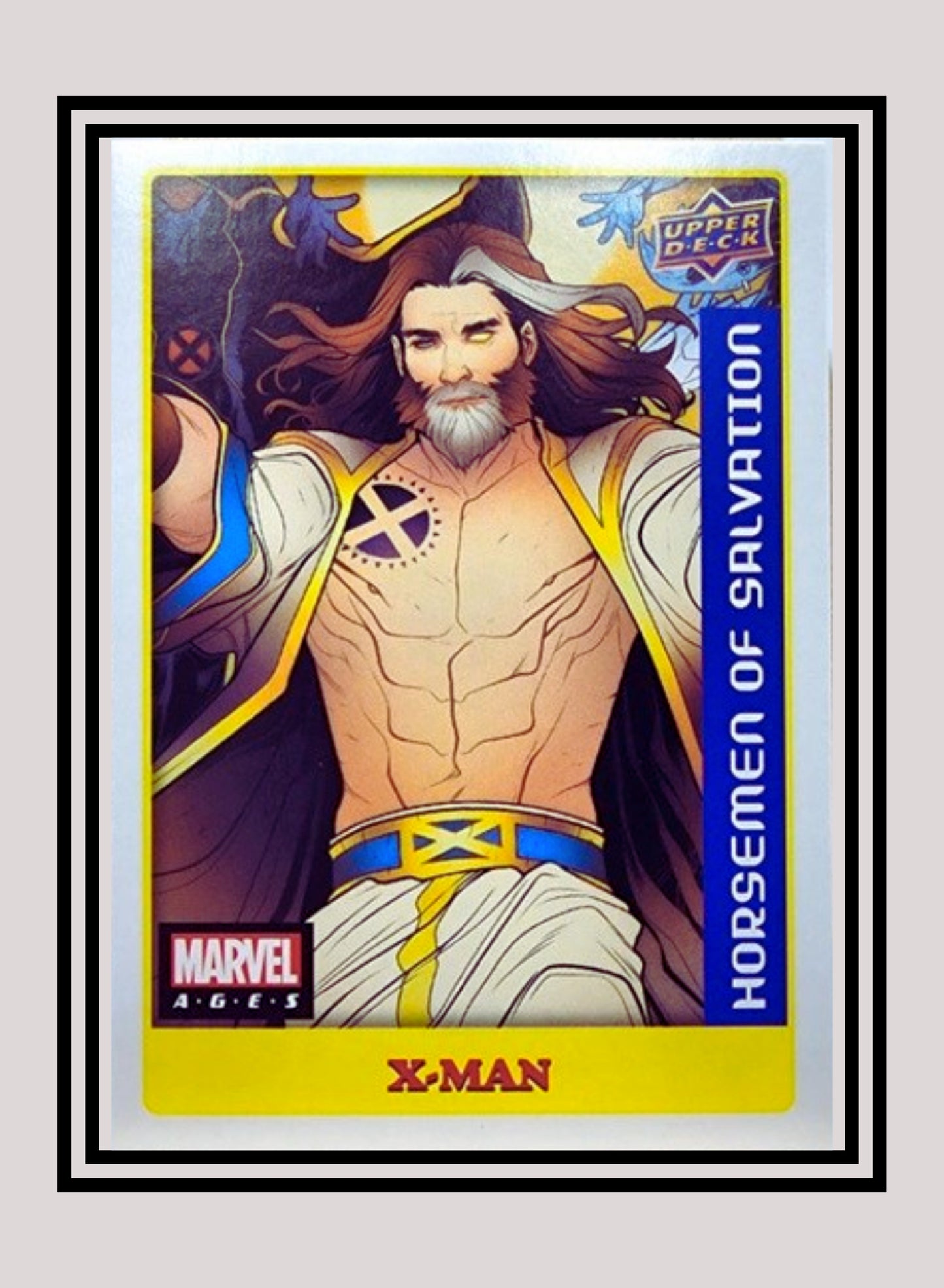 Marvel! 1x X-Man - Sticker (#078 - 2020 Upper Deck Marvel Ages)