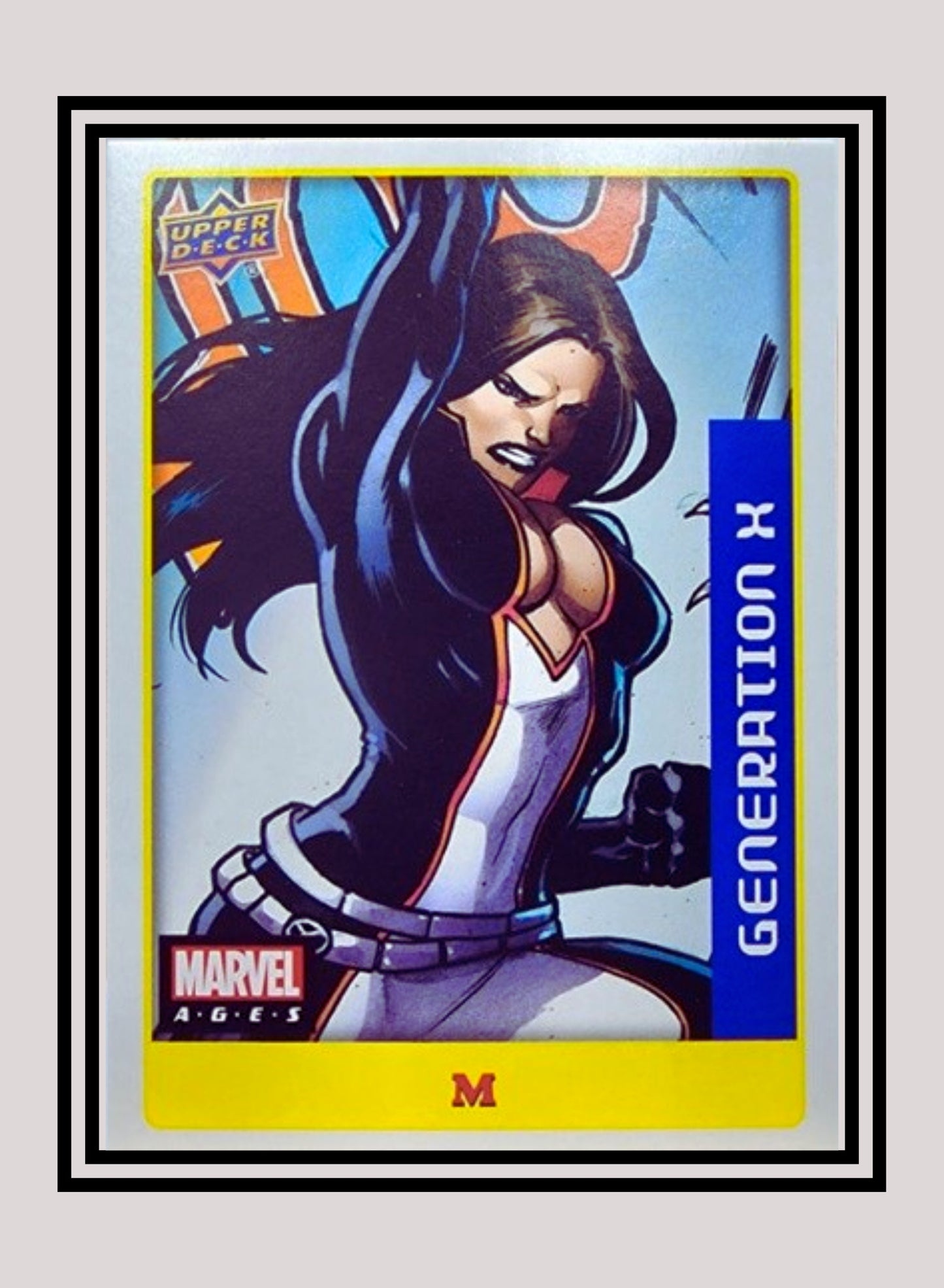 Marvel! 1x M - Sticker (#081 - 2020 Upper Deck Marvel Ages)