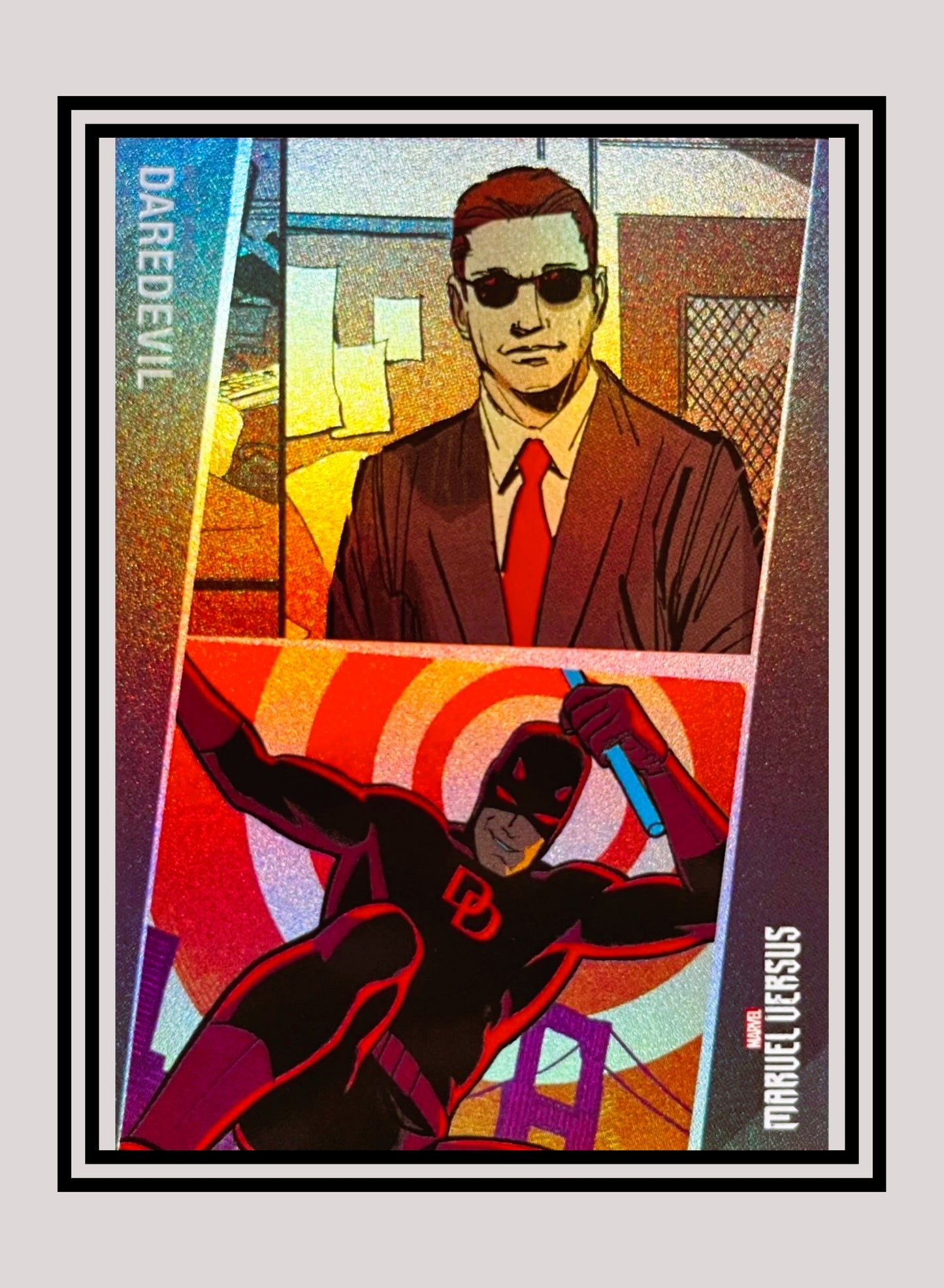 Marvel! 1x Daredevil / Matt Murdock - Base Foil (#085 - 2022 Panini Marvel Versus)