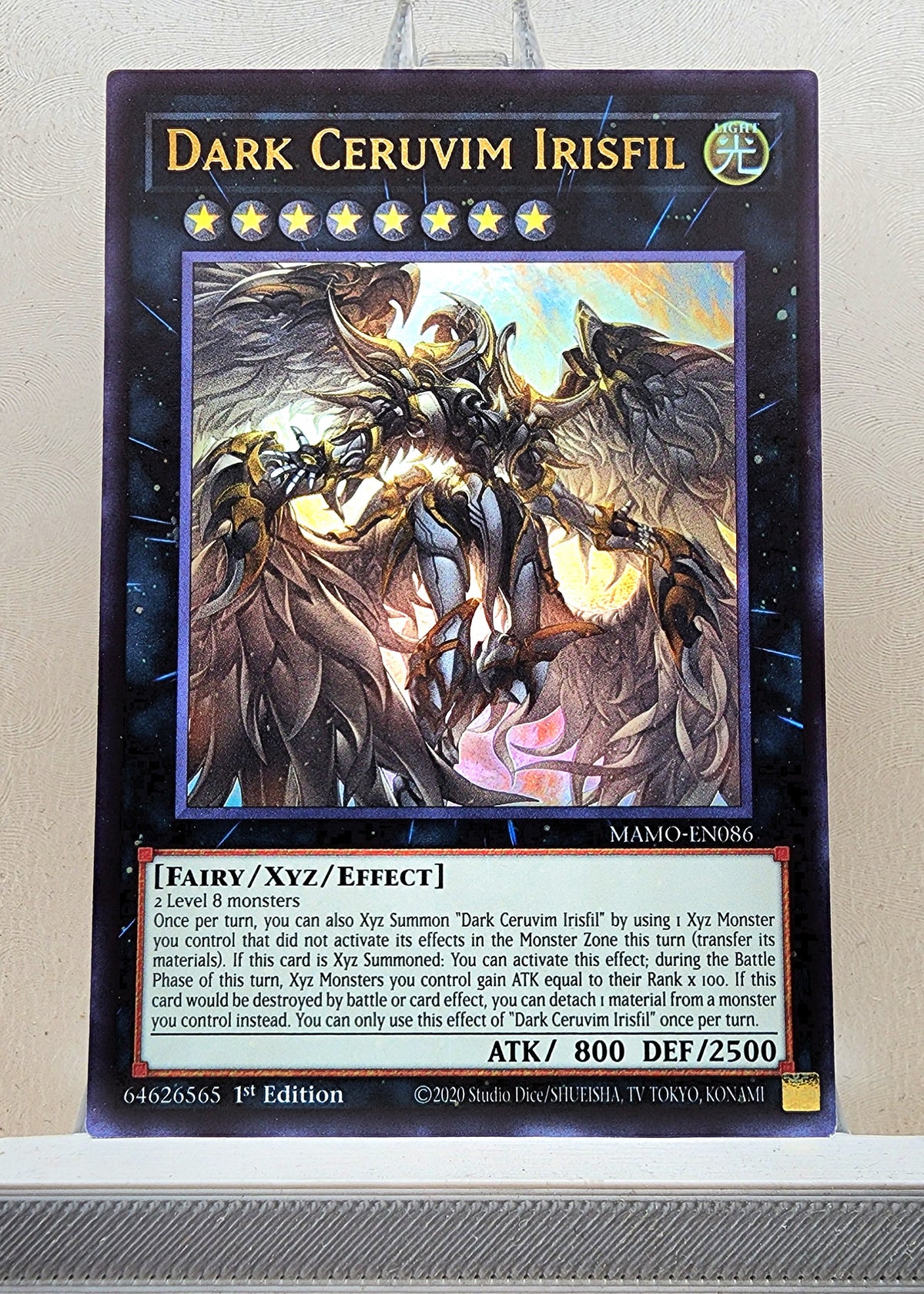 Yugioh! 1x Dark Ceruvim Irisfil (MAMO - Ultra Rare) 1st Edition