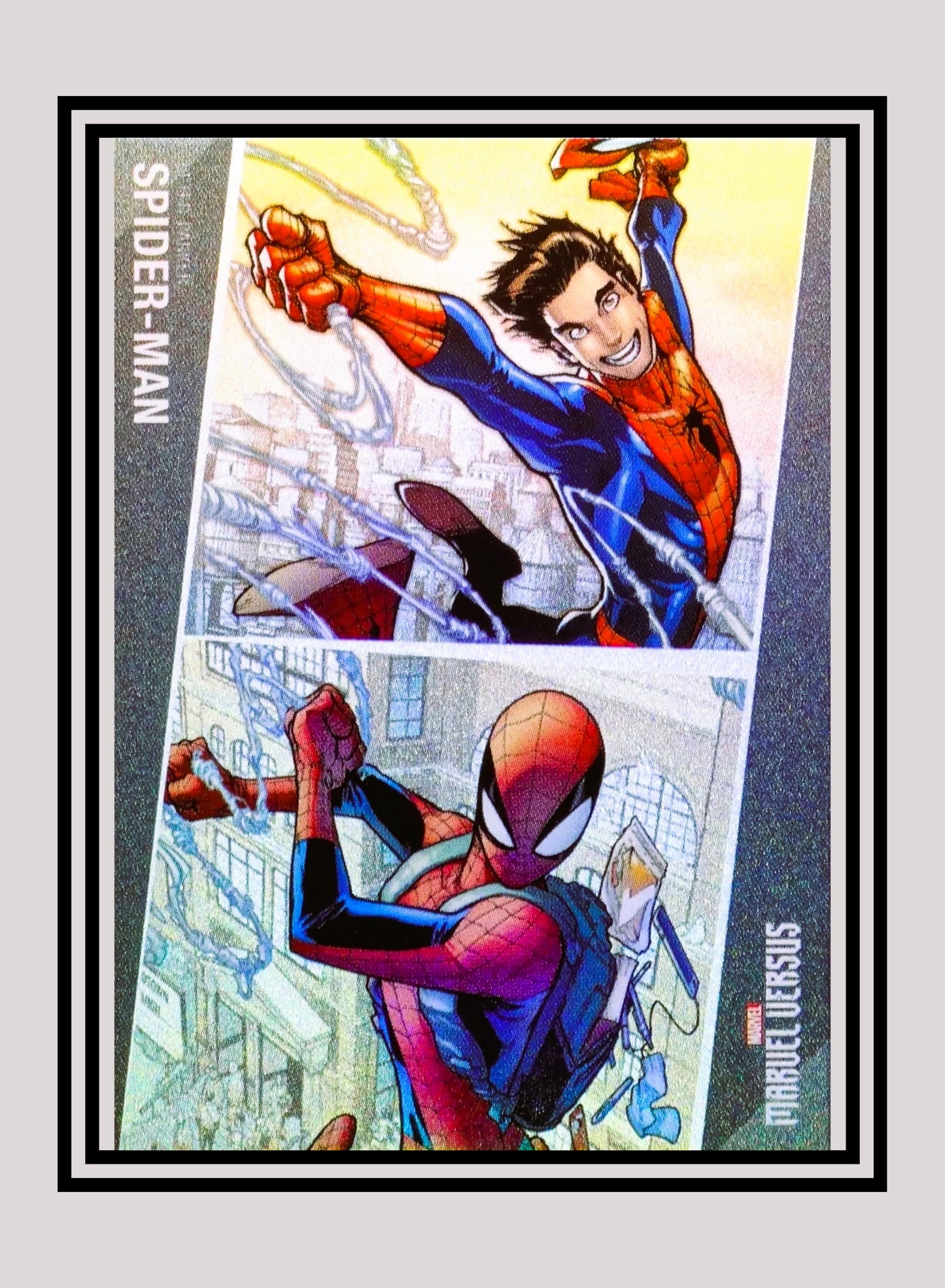 Marvel! 1x Spider-Man / Peter Parker - Base Foil (#091 - 2022 Panini Marvel Versus)