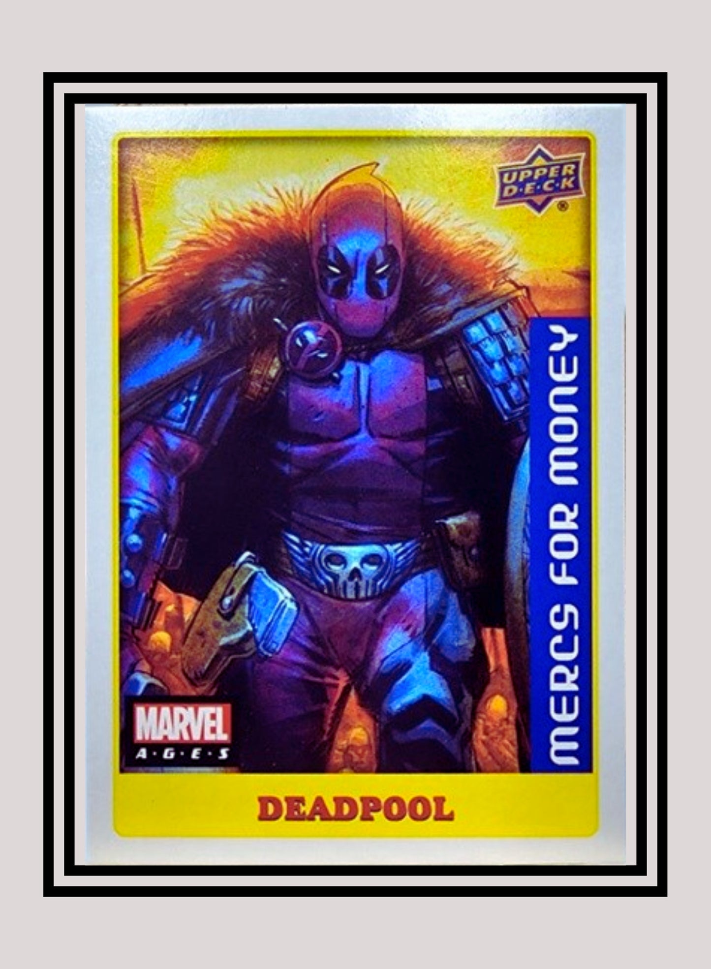 Marvel! 1x Deadpool - Sticker (#092 - 2020 Upper Deck Marvel Ages)