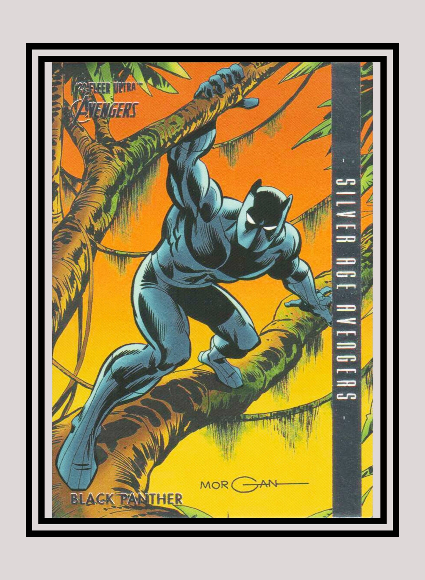 Marvel! 1x Black Panther - Base Silver Age (#101 - 2022 Fleer Ultra Avengers)