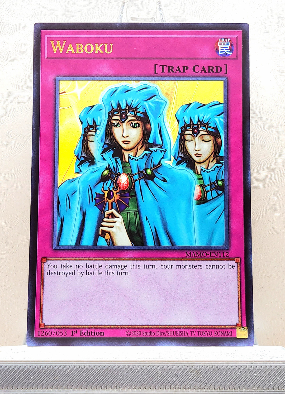Yugioh! 1x Waboku (MAMO - Ultra Rare) 1st Edition