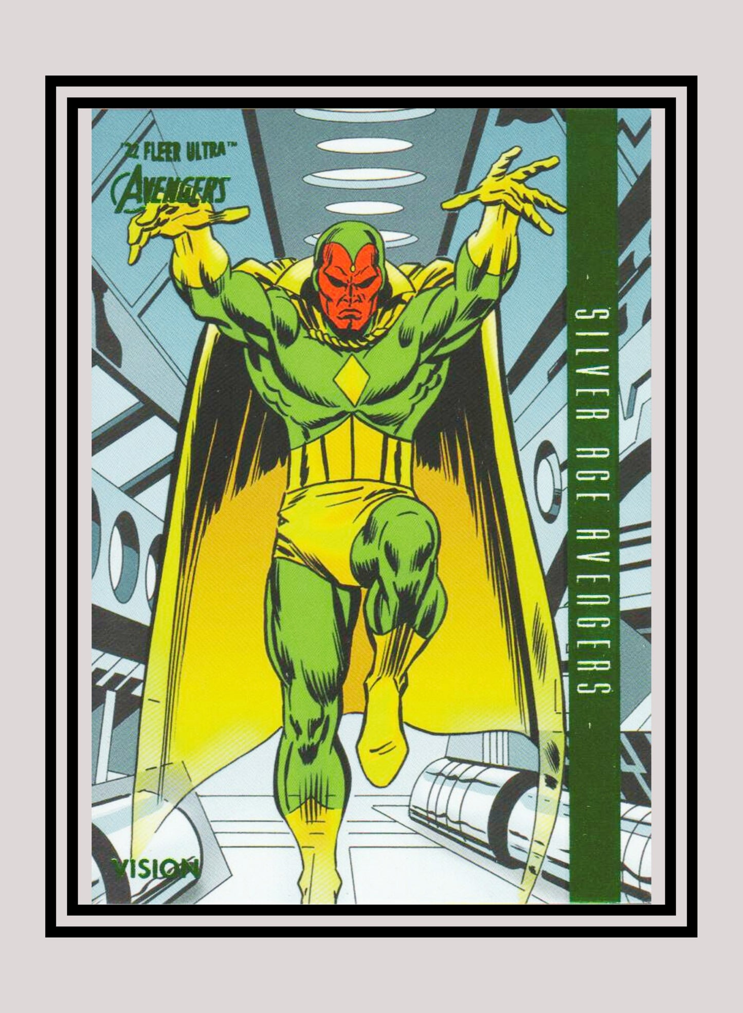 Marvel! 1x Vision - Base Silver Age (#114 - 2022 Fleer Ultra Avengers)