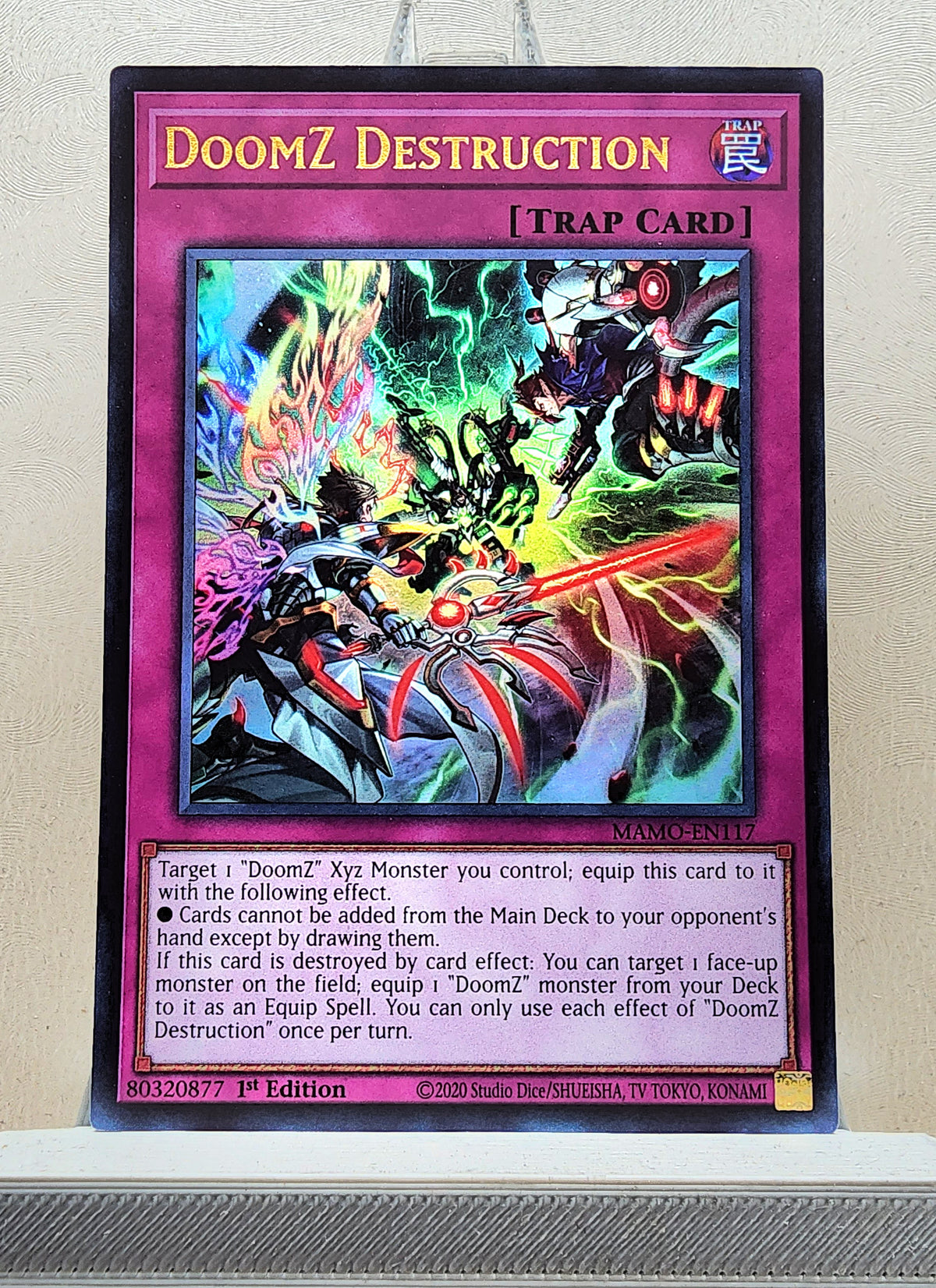 Yugioh! 1x DoomZ Destruction (MAMO - Ultra Rare) 1st Edition