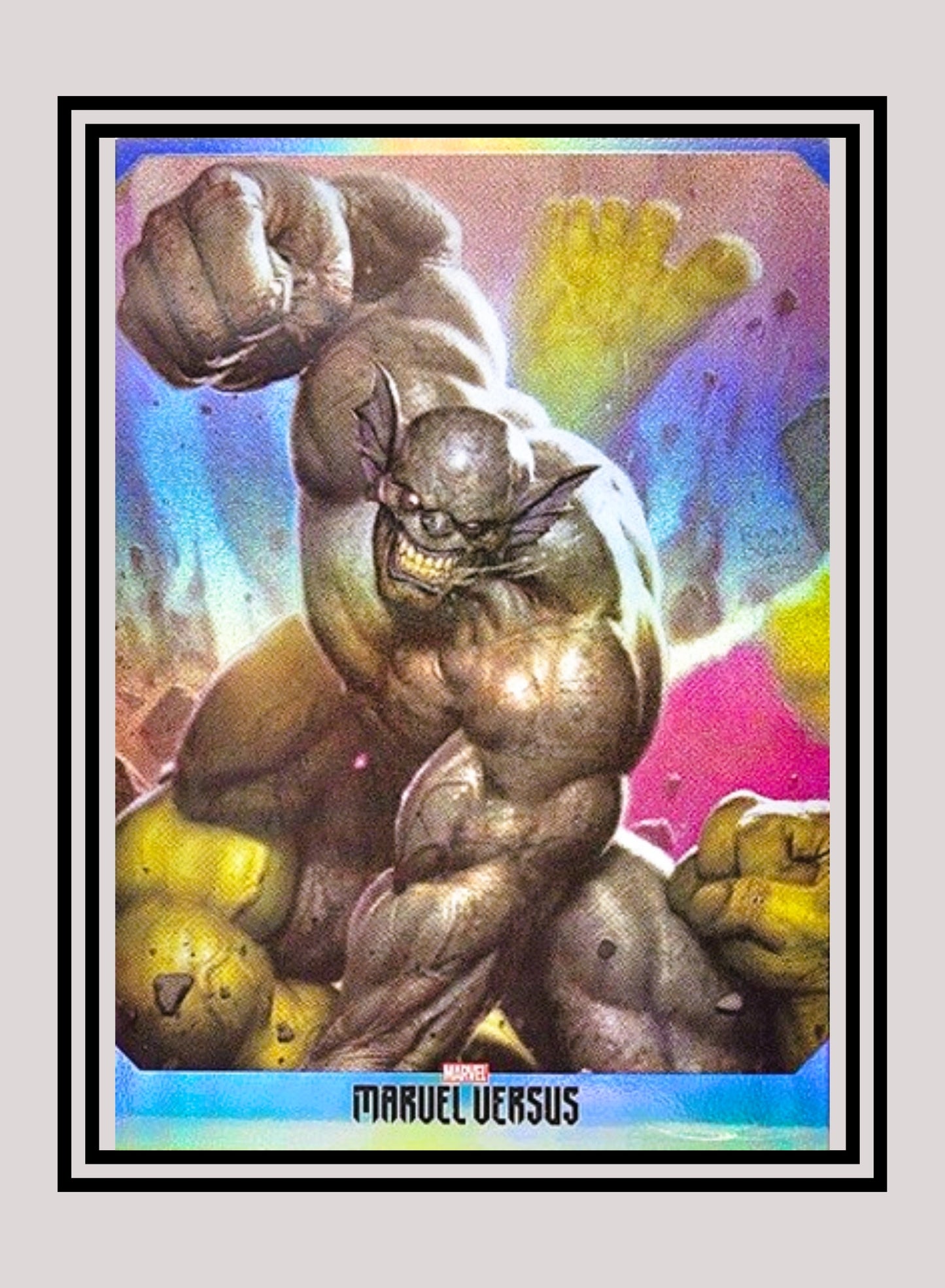 Marvel! 1x Hulk Vs. Abomination - Base Foil (#119 - 2022 Panini Marvel Versus)