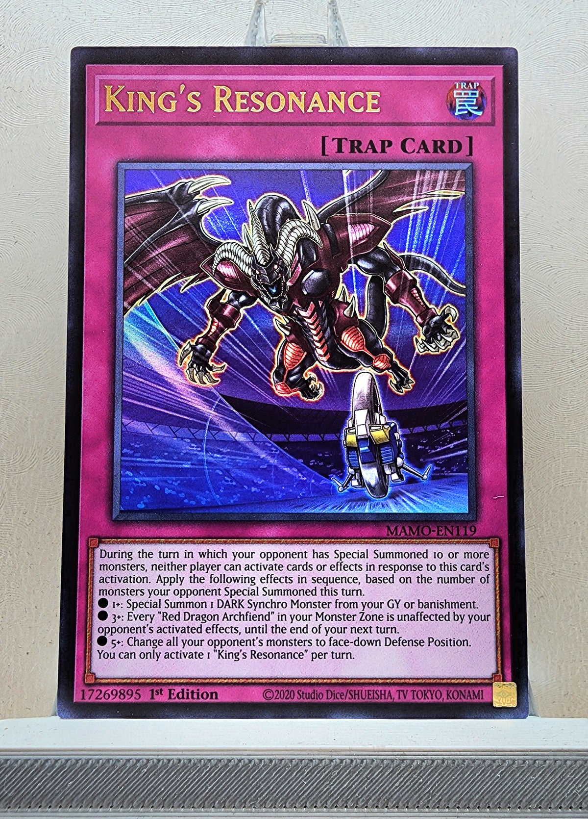 Yugioh! 1x King's Resonance (MAMO - Ultra Rare) 1st Edition