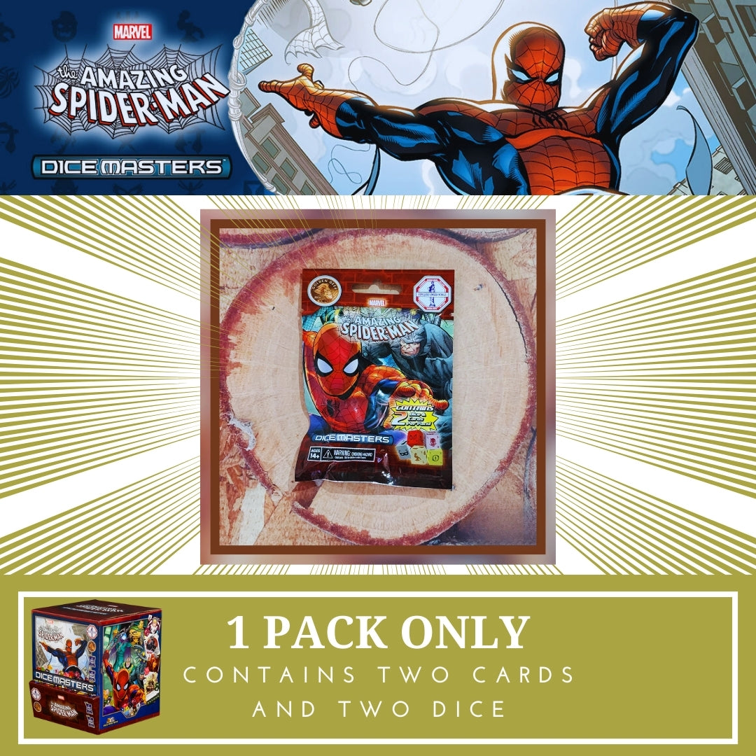 1x 2015 Marvel The Amazing Spider-Man - Dice Masters Pack (SEALED)