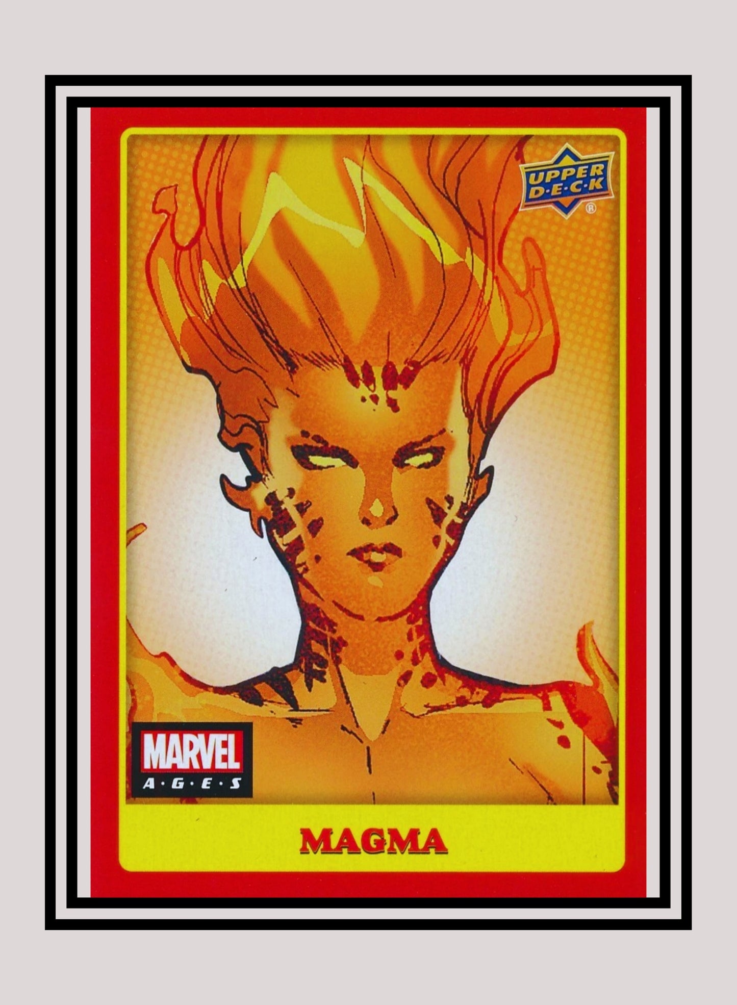 Marvel! 1x Magma - Photo Variants (#121 - 2020 Upper Deck Marvel Ages)