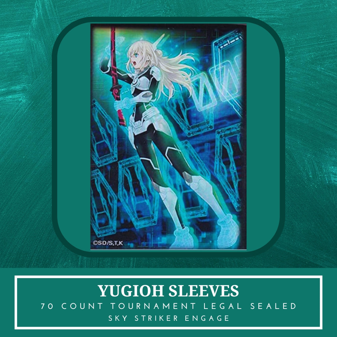 Yugioh! 1x Sky Striker Mobilize - Engage Sleeves (SEALED)
