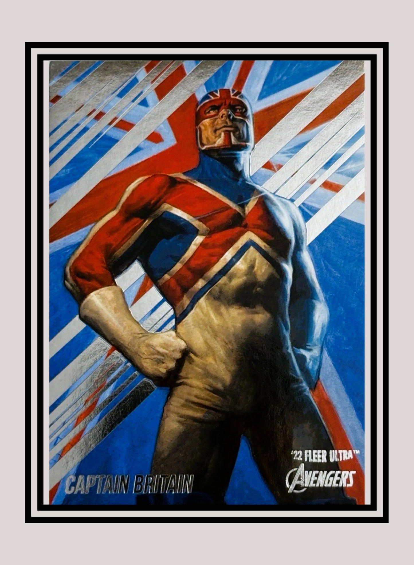 Marvel! 1x Captain Britain - Base (#12 - 2022 Fleer Ultra Avengers)