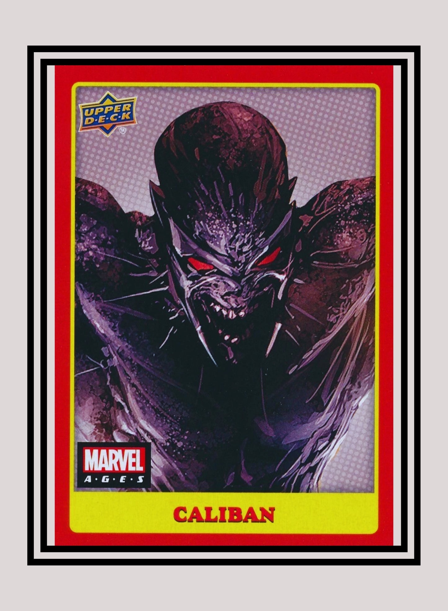 Marvel! 1x Caliban - Photo Variants (#135 - 2020 Upper Deck Marvel Ages)
