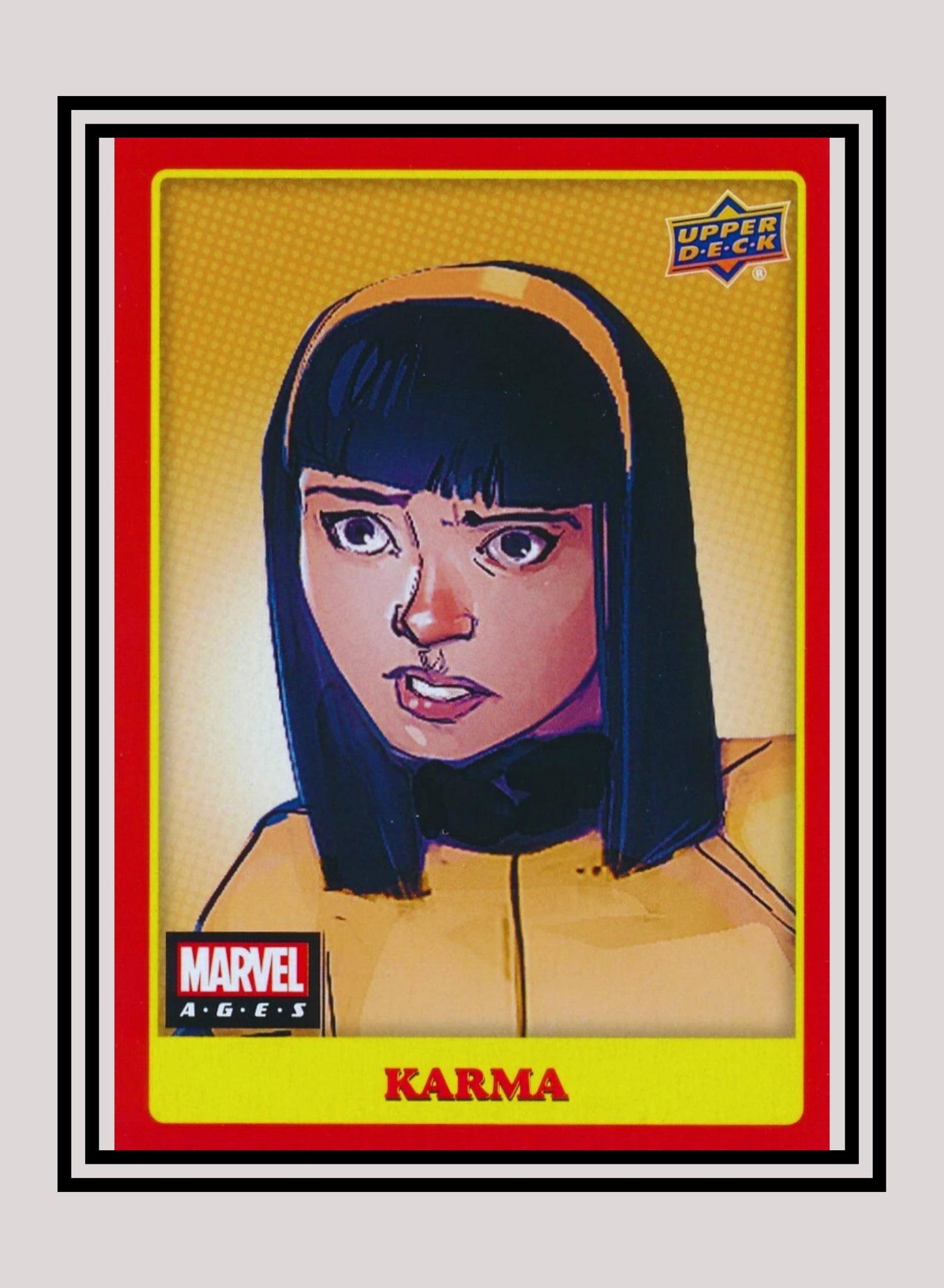 Marvel! 1x Karma - Photo Variants (#140 - 2020 Upper Deck Marvel Ages)