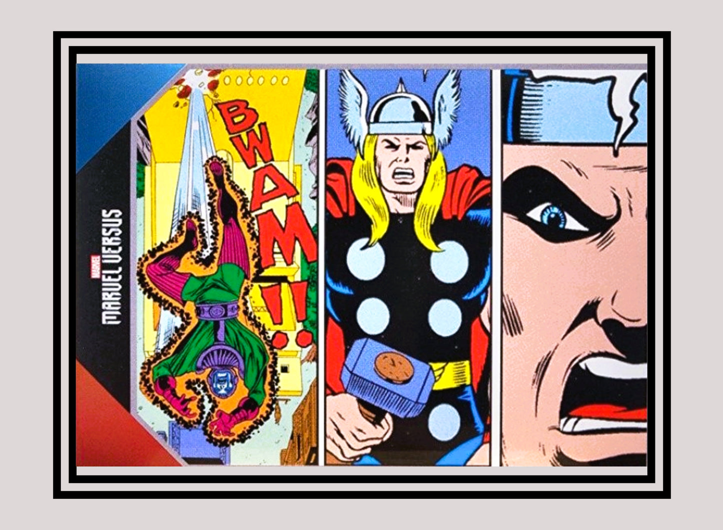 Marvel! 1x Kang & Thor - Base (#153 - 2022 Panini Marvel Versus)