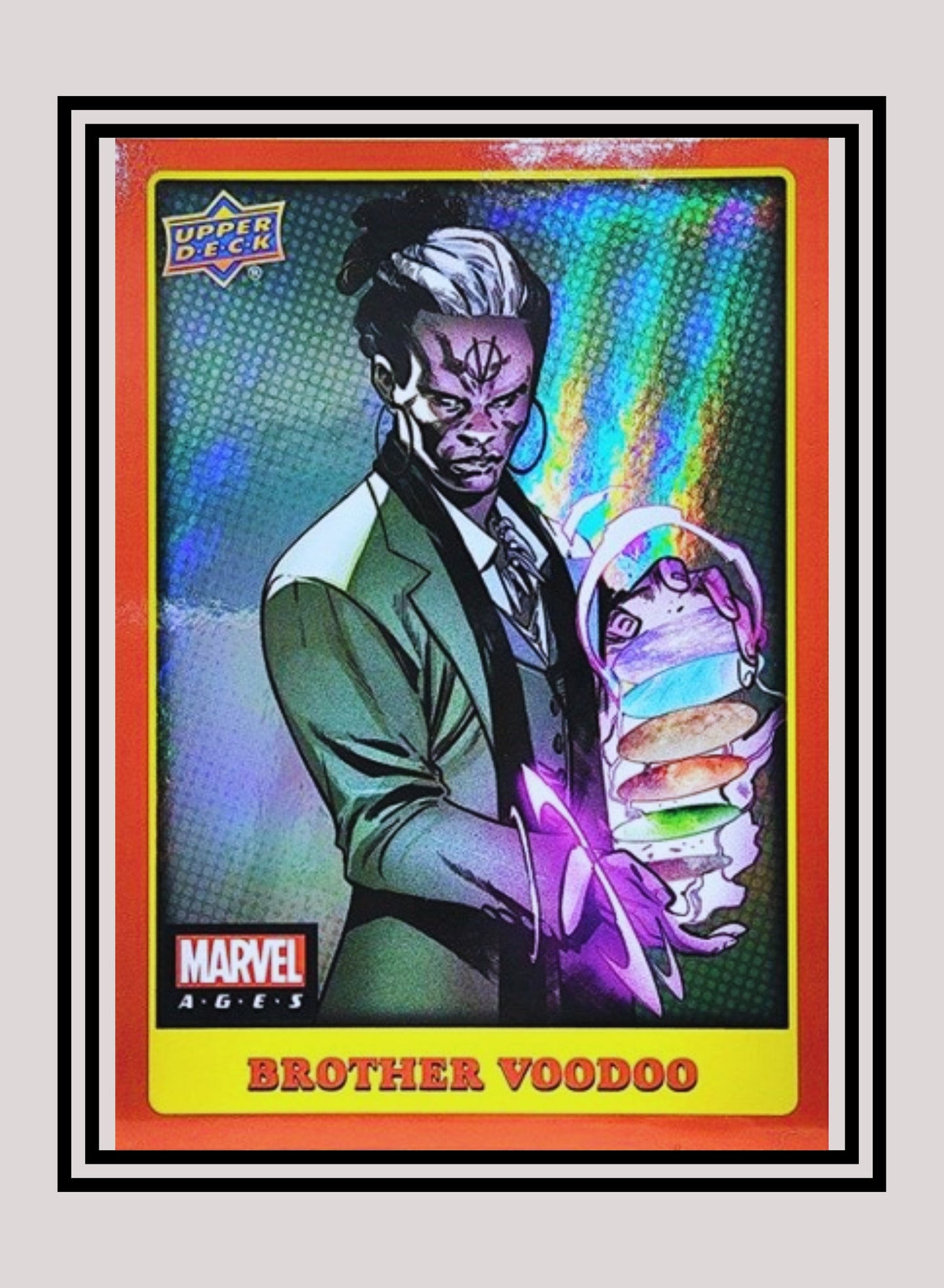 Marvel! 1x Brother Voodoo - Foil (#202 - 2020 Upper Deck Marvel Ages)
