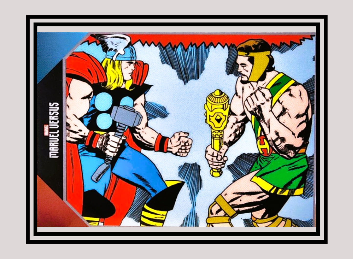 Marvel! 1x Thor Vs. Hercules - Base (#171 - 2022 Panini Marvel Versus)