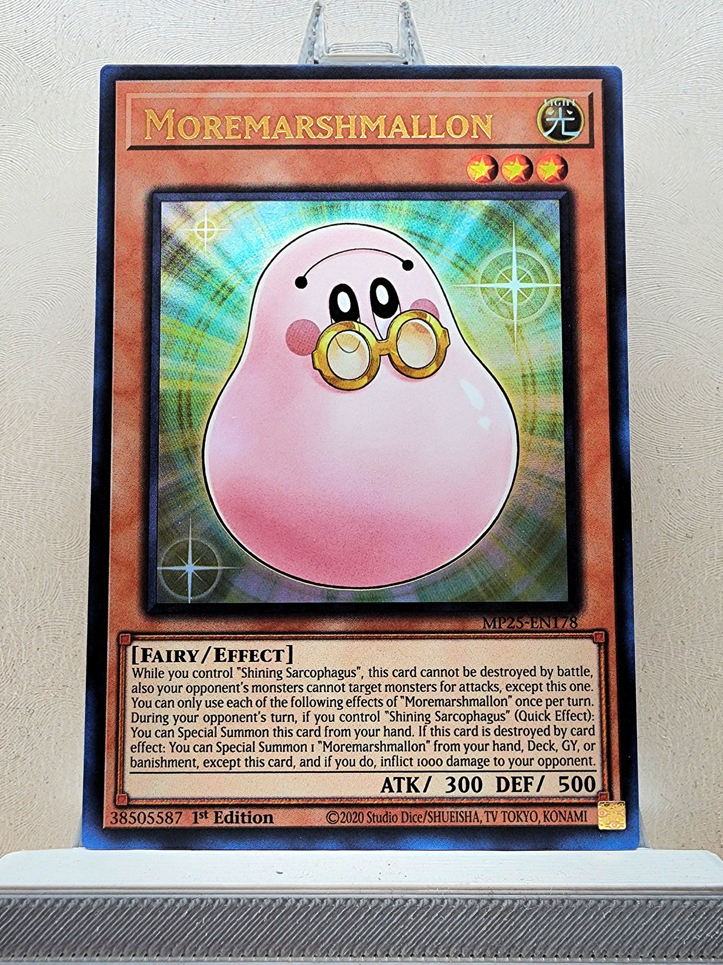 Yugioh! 1x Moremarshmallon (MP25 - Ultra Rare) 1st Edition